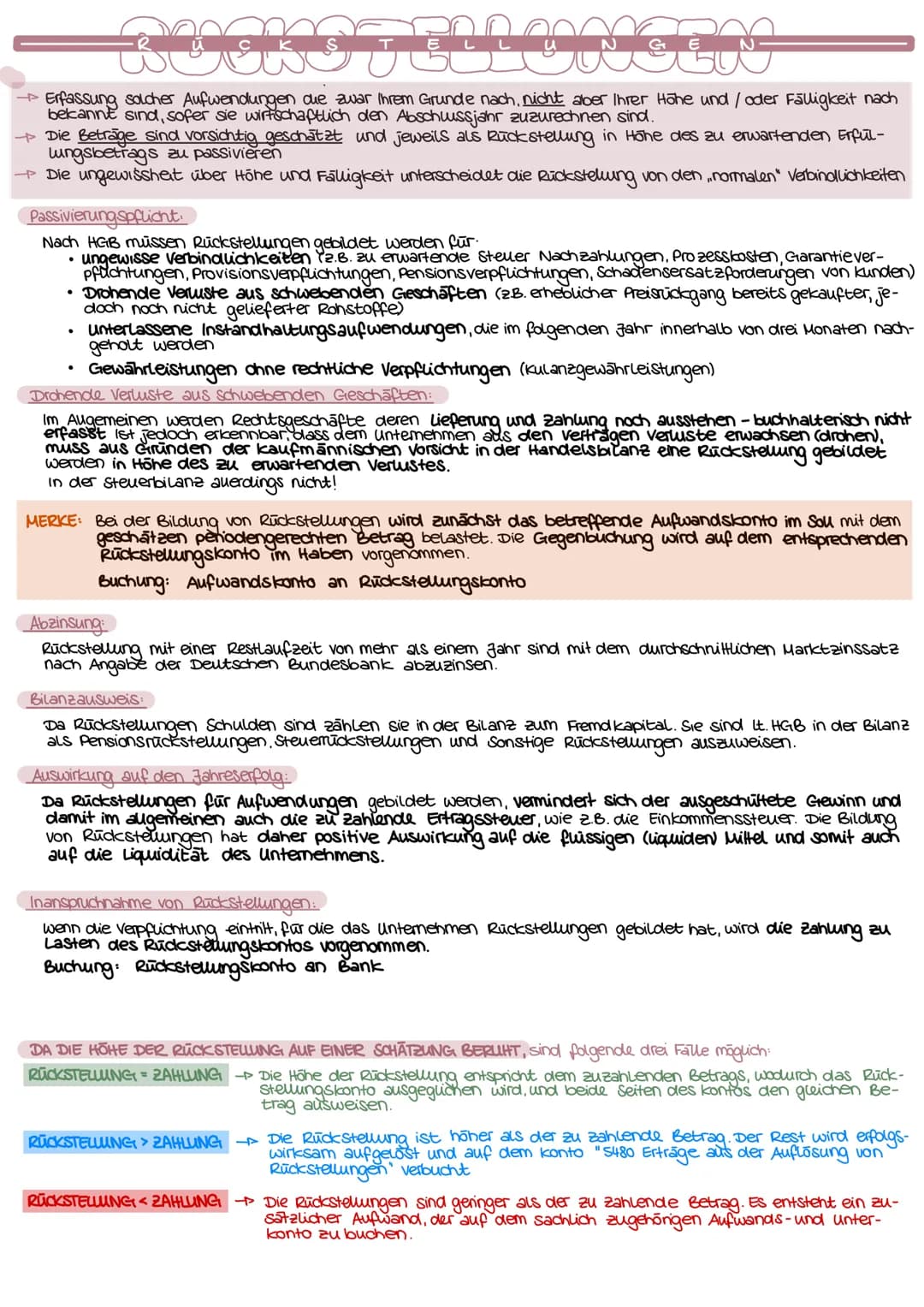 - Erfassung solcher Aufwendungen due awar Ihrem Grunde nach, nicht alber Ihrer Höhe und/oder Fälligkeit nach
bekannt sind, sofer sie wirtsch