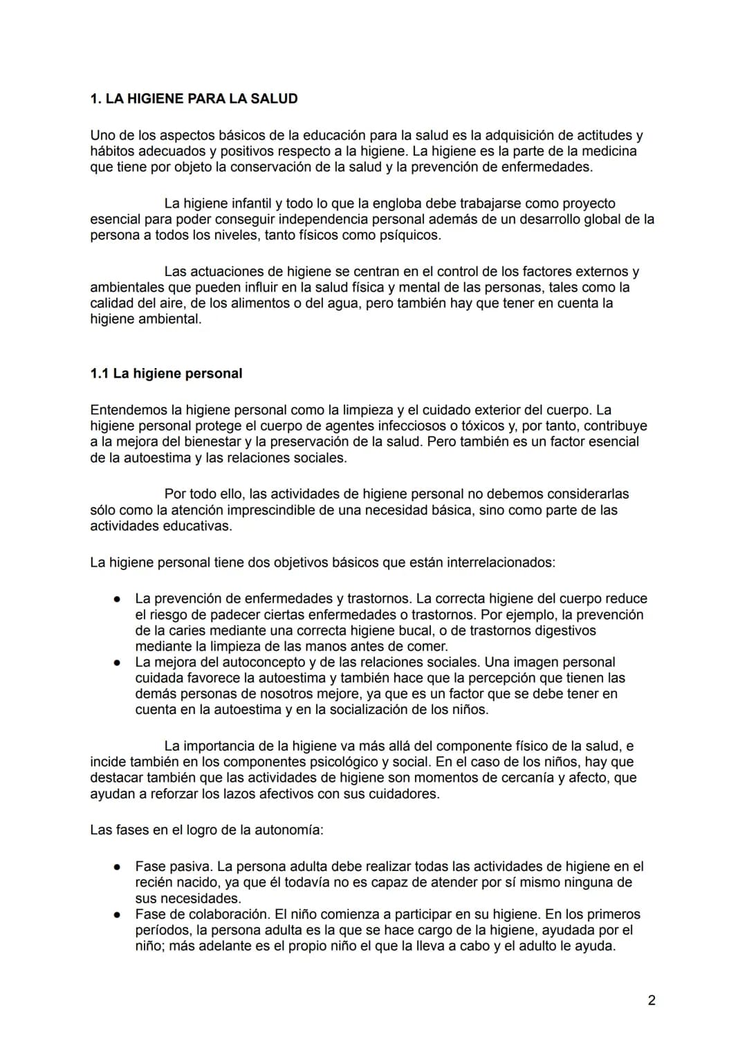 # AUTONOMÍA PERSONAL Y SALUD INFANTIL
UT 04

NECESIDADES BÁSICAS: LA HIGIENE

1.  La higiene para la salud
    1.1 La higiene personal
    1