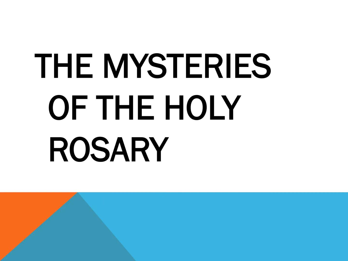 -WHAT DO YOU USUALLY DO
DURNG OCTOBER?
MONTH OF HOLY ROSARY
MONTH OF VOCATION
MONTH OF MISSION
PRIESTHOOD
RELIGIOUS
MARRIAGE
SINGLEHOOD
1308