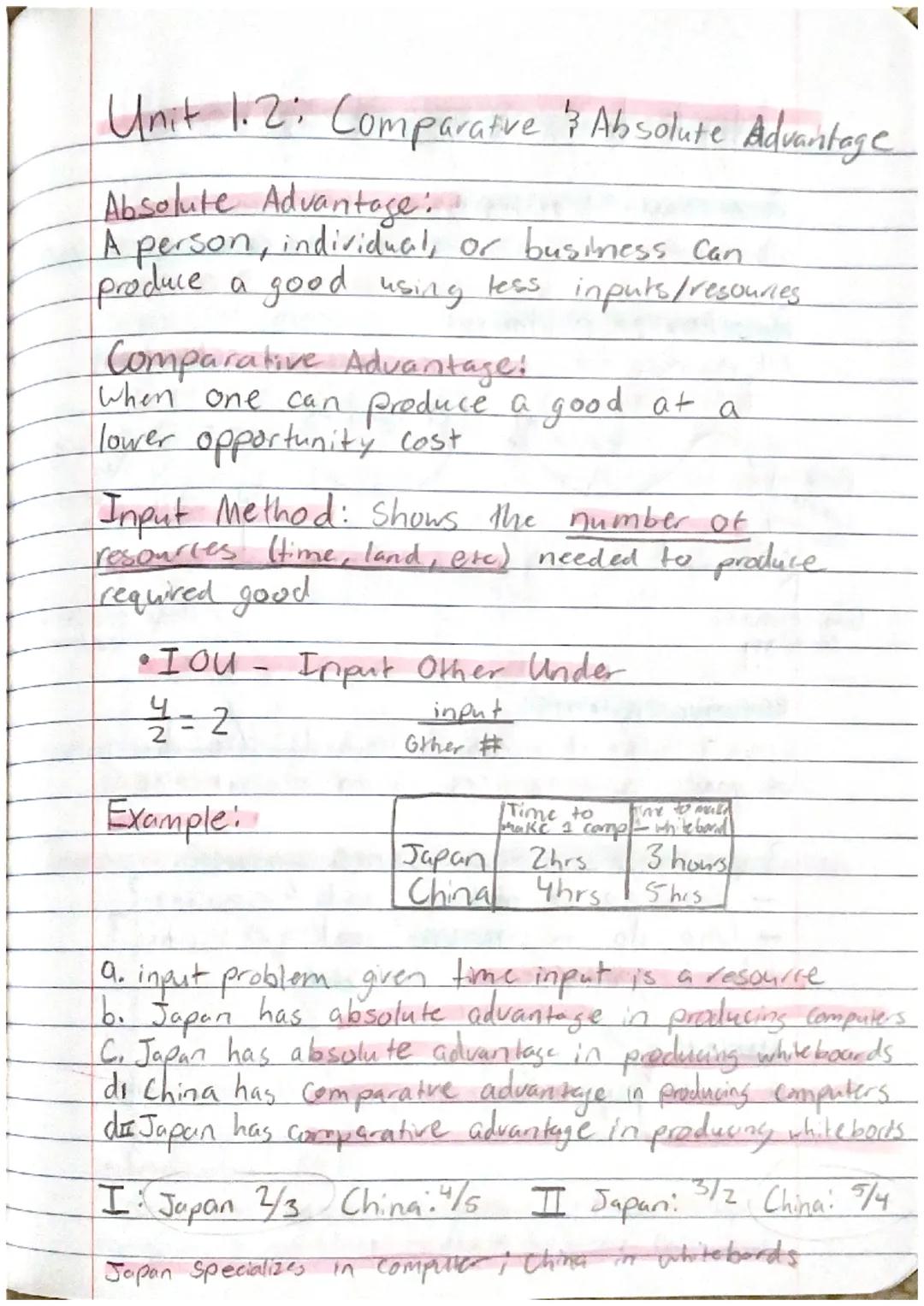 Unit 1.1: Scarcity, Opportunity Cost, Production, PPC

Scarcity: Limited resources, Limitless want

ex. phones, coal, water, gas

Terms of e