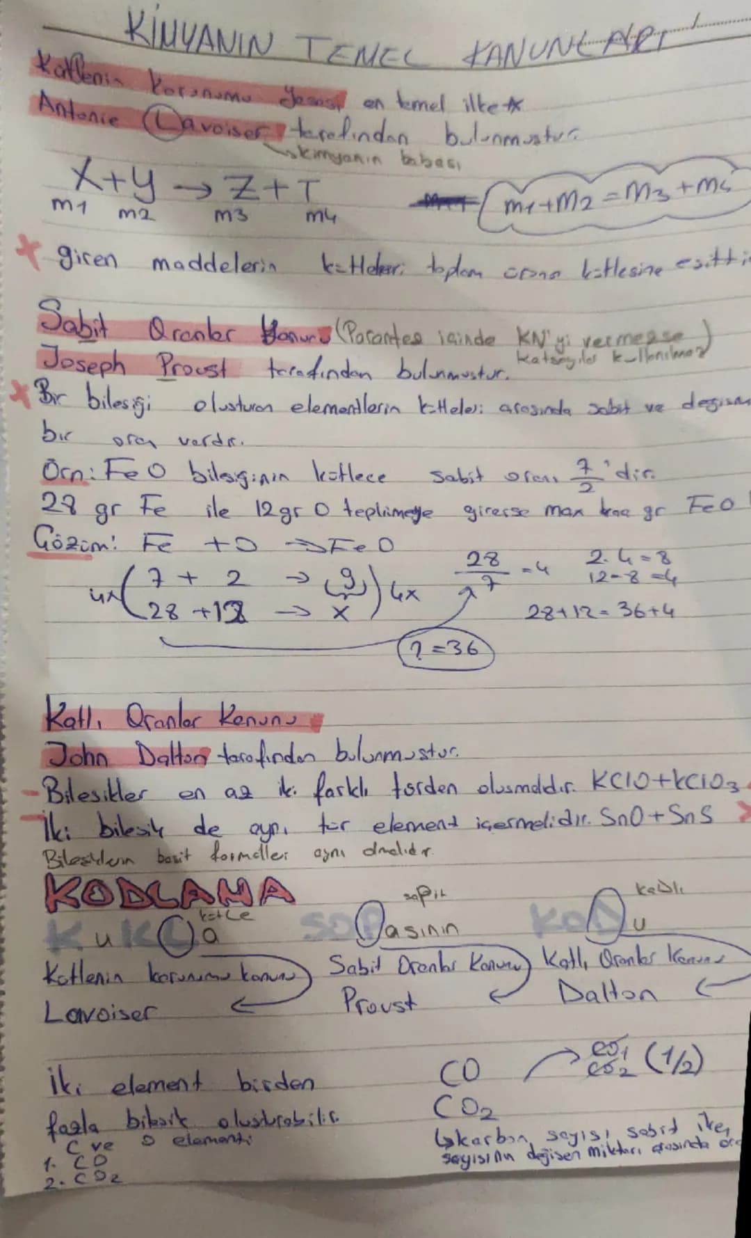 # KIMYANIN TEMEL KANUNLART

Kotbois Yorenoma Jeans en temel iltex

Antonie Cavoiser tarafından bulunmustes

skimyanın babes,

X+yz+T

M1
M2
