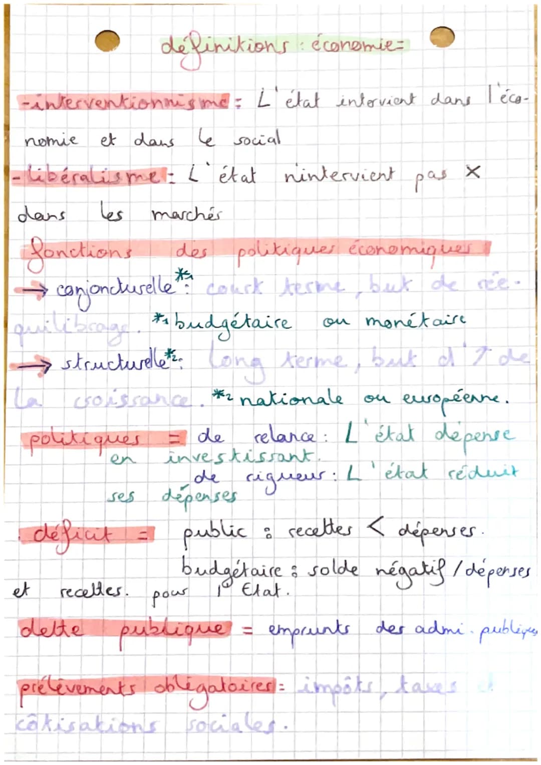 Eco =
argumentation économique
(5 pts sur 20)
intro
-
accroche (facultatif) = stat, citation
-
définir les mots clés du sujet
-
rappeler la 