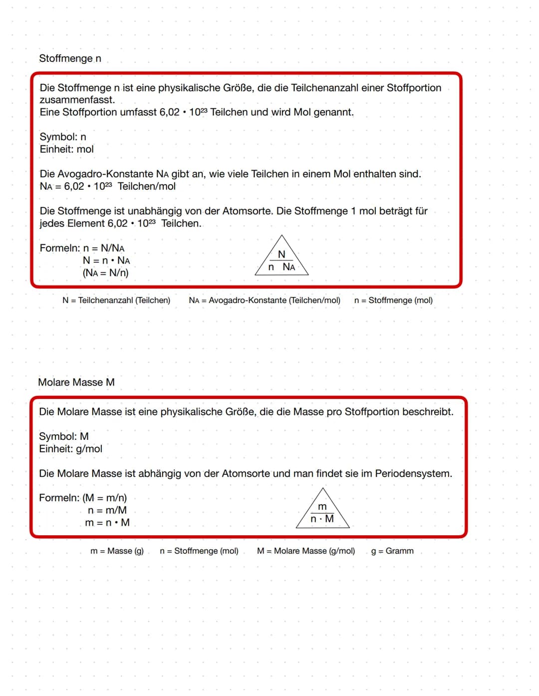 Stoffmenge n

Die Stoffmenge n ist eine physikalische Größe, die die Teilchenanzahl einer Stoffportion
zusammenfasst.
Eine Stoffportion umfa