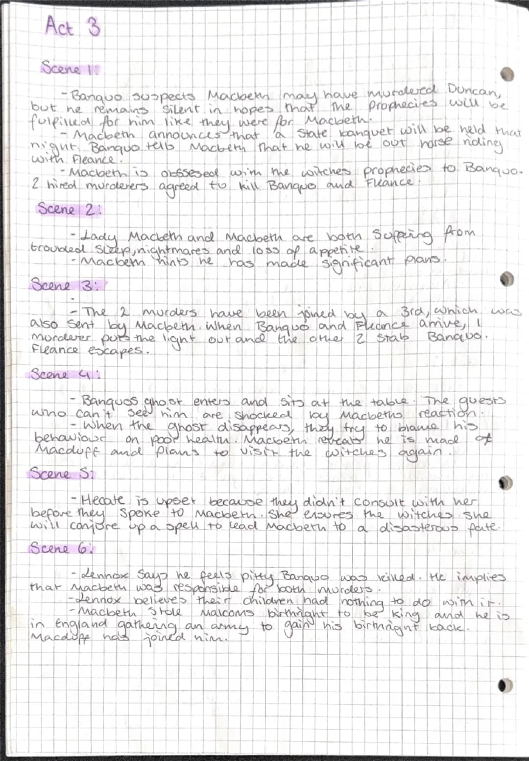 Act 1
Scene 1:
-The 3 witches are introduced. They inform the audience that
they are going to meet with Macbeth.
Scene 2.
- Duncan is introd
