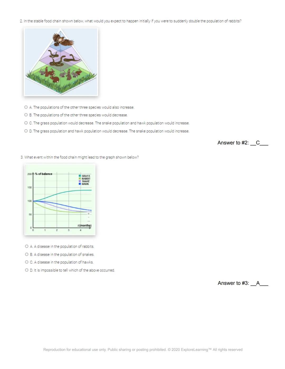 # Gizmos

Name: Katie Whitson

Date:

# Student Exploration: Food Chain

Directions: Follow the instructions to go through the simulation. R
