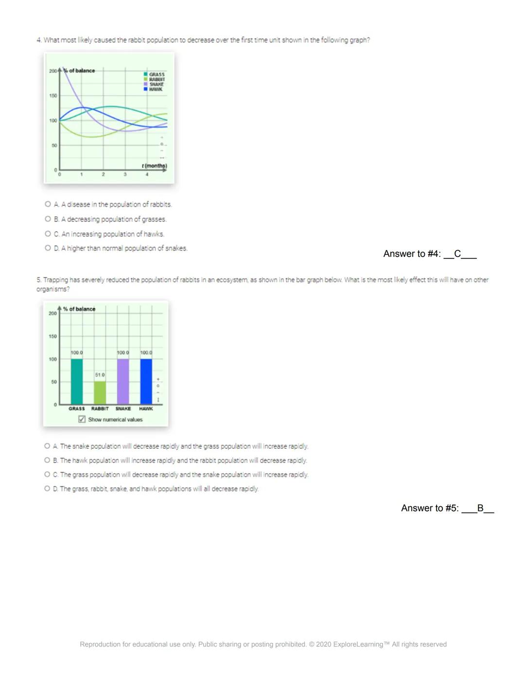 # Gizmos

Name: Katie Whitson

Date:

# Student Exploration: Food Chain

Directions: Follow the instructions to go through the simulation. R