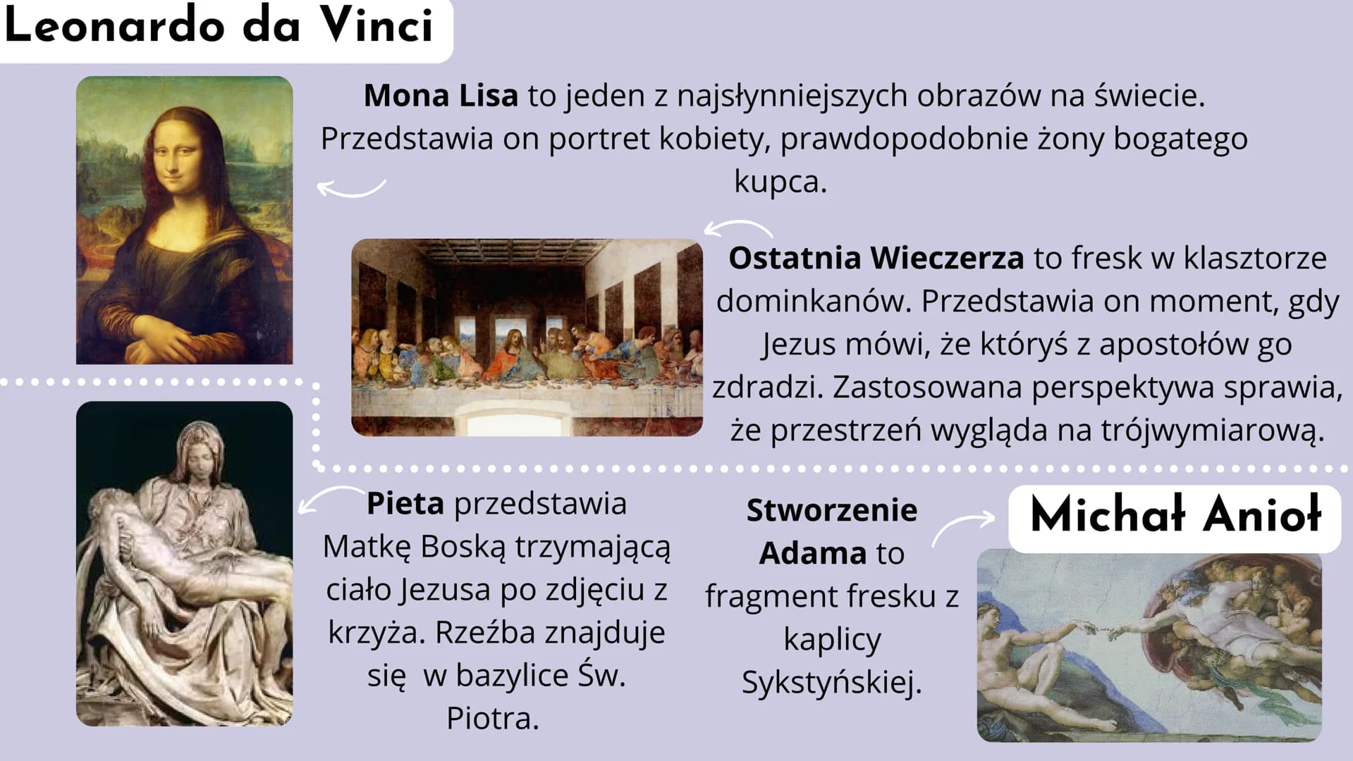 # Renesans

w Europie

Renesans (fr.) - odrodzenie

Renesans to okres w kulturze i sztuce europejskiej
trwający od XIV wieku do końca XVI st