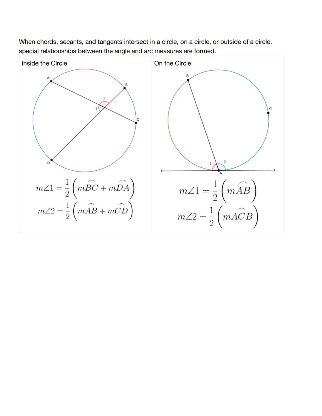 
<h2 id="diameterformula">Diameter Formula</h2>
<p>The formula for the diameter is d = 2r.</p>
<h2 id="arclengthformula">Arc Length Formula<