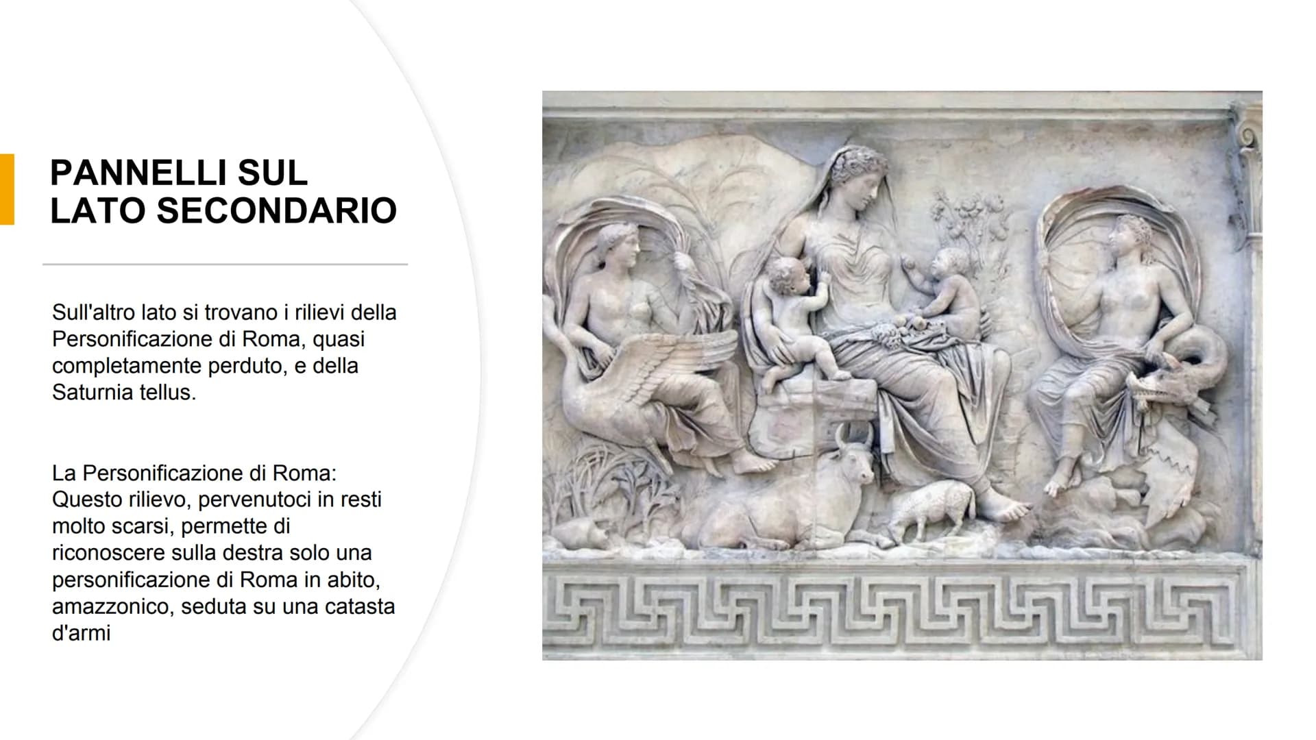 # ARA PACIS

Altare della pace di Augusto # LE ORIGINI

II 4 luglio del 13 a.C., infatti, il Senato decise di costruire un altare dedicato a