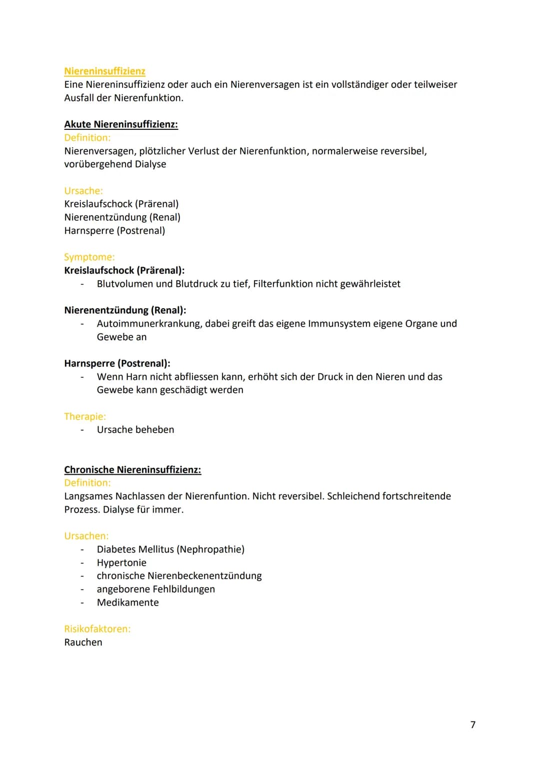 # Nieren/Harnproduktion und
Ausscheidung

beschreiben die Anatomie und Physiologie der Nieren

Nierenmark
viele kleine Kanälchen 99% des
fil
