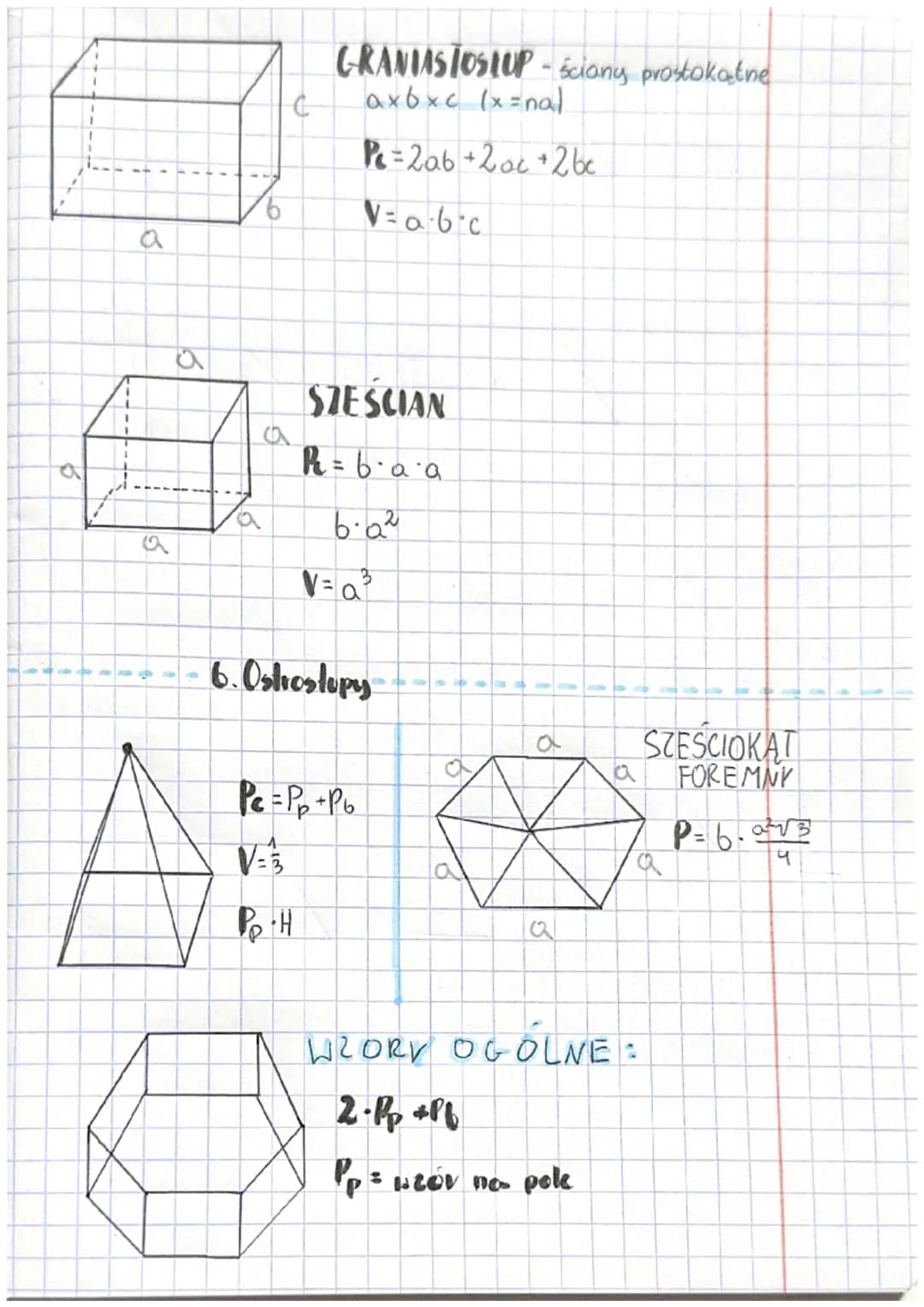 # 1. Pola i obwody figur płaskich

a

KWADRAT

h
a

Q

$P=a \cdot a$

a

Q

$0=4 \cdot a$

Q

6

PROSTOKĄT Y

6

$P=0.6$

6 TRÓJKĄT

$P=\fra