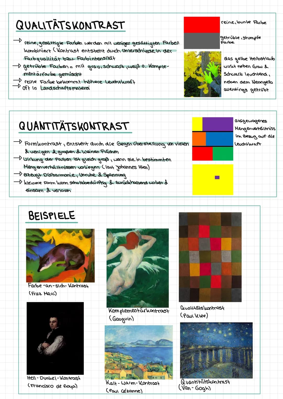 # farbkontraste

FARBE-AN-SICH-KONTRAST

→bunt, auffälig & kräftig

→mindst. Zwei reine Farben, die sich klar voneinander abheben.

→Stärkst