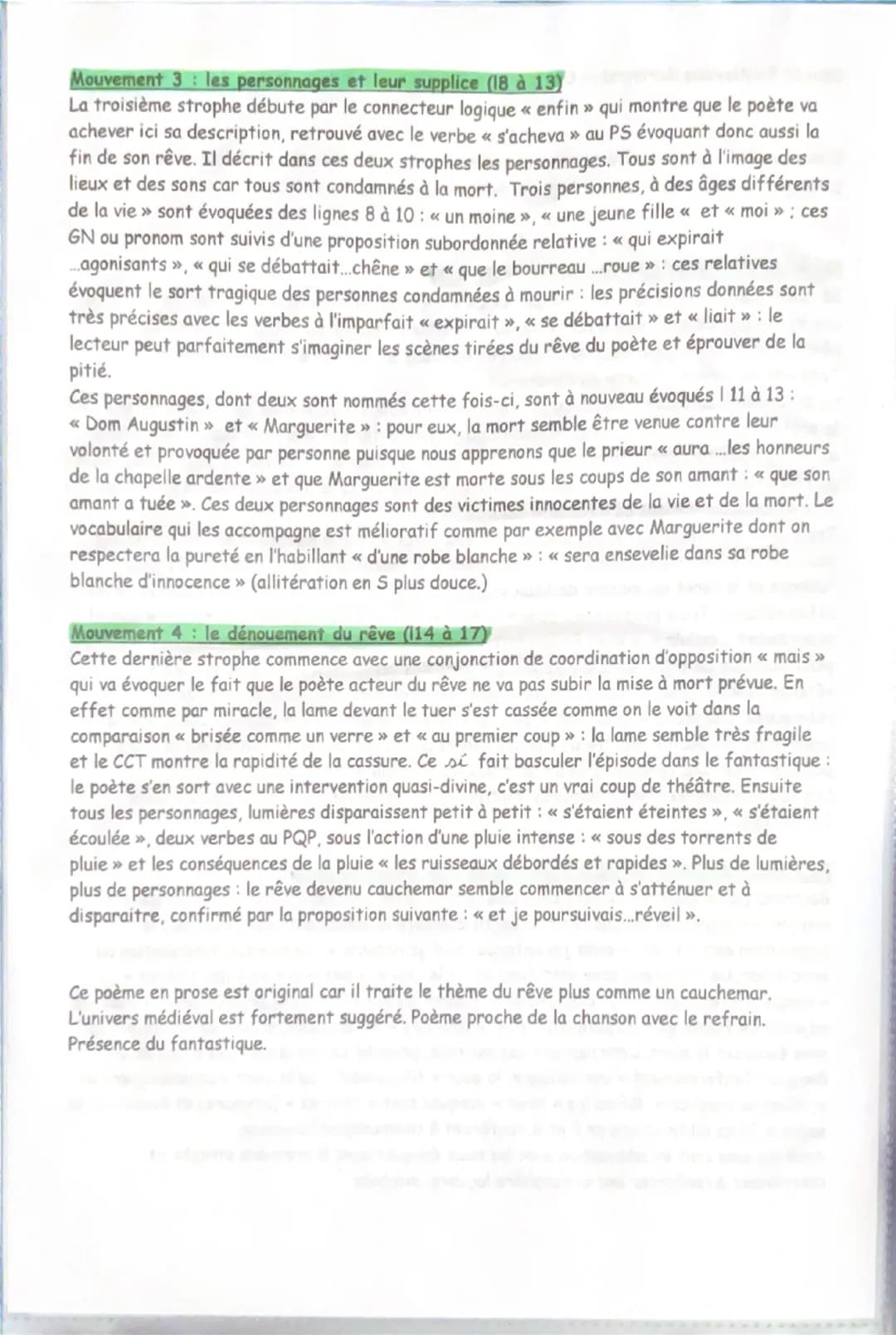 Introduction:

*   Un rêve
*   Aloysius Bertrand
*   1842/XIXe siècles

*   Poème en prose
*   Surréalisme
*   Emancipat créatrice

☆ L1 à L