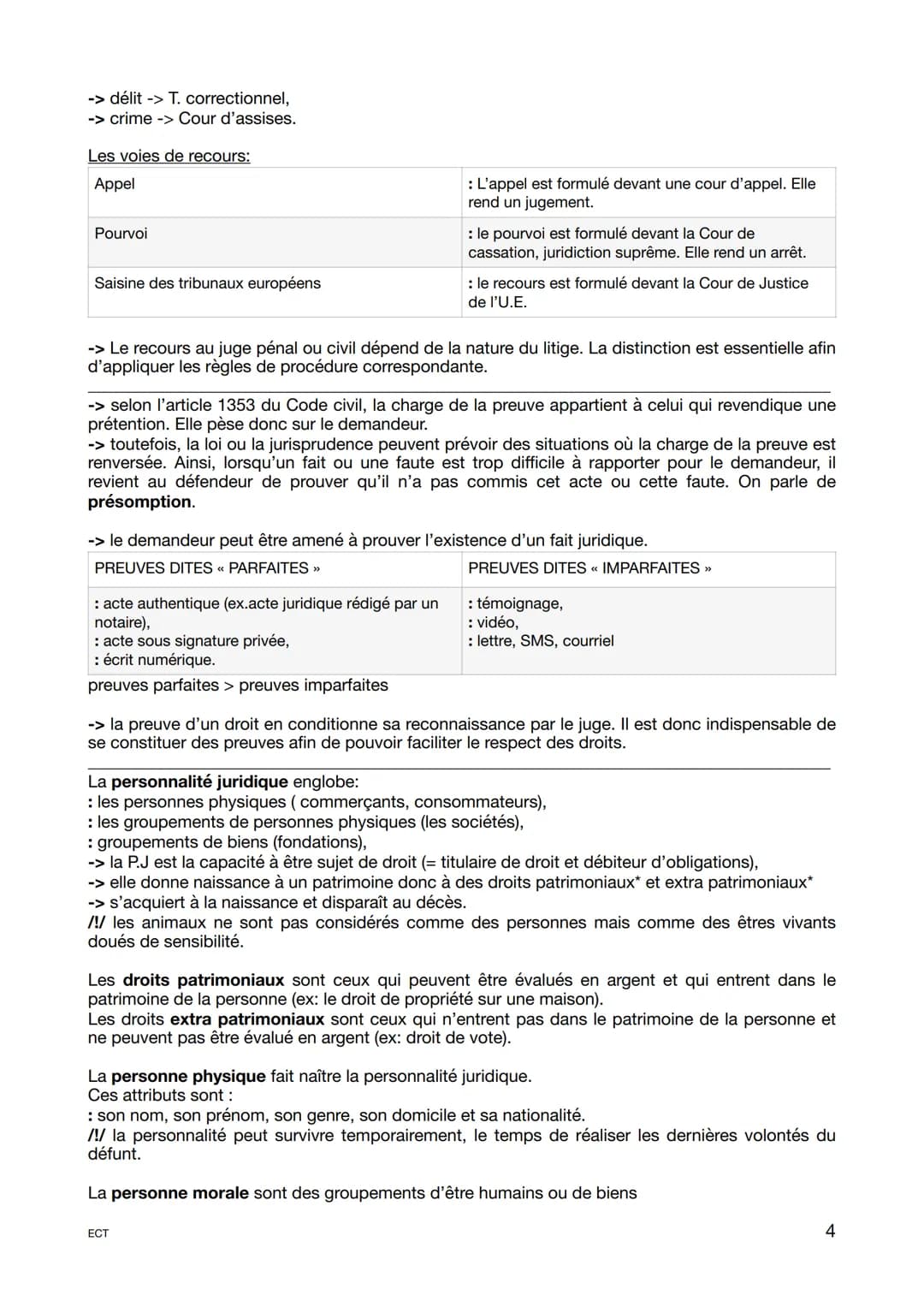 -> Les caractères de la règle de droit permettent de garantir l'égalité devant la loi de toutes
personnes placées dans la même situation jur