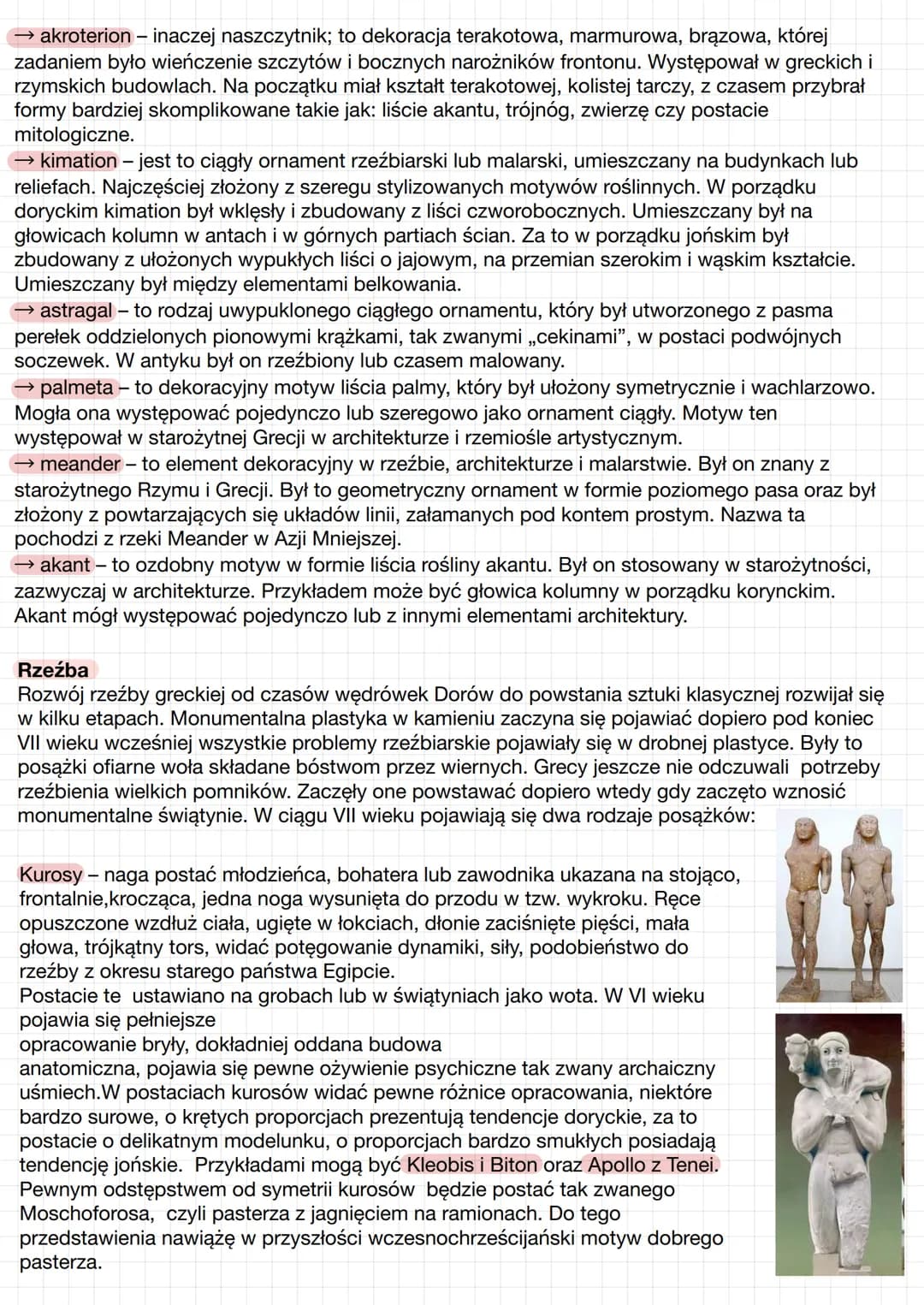 # SZTUKA
STAROŻYTNEJ GRECJI # SZTUKA STAROŻYTNEJ GRECJI

Wprowadzenie
Najazd Dorów w XII w położył kres wspaniale rozwijającej się kulturze 