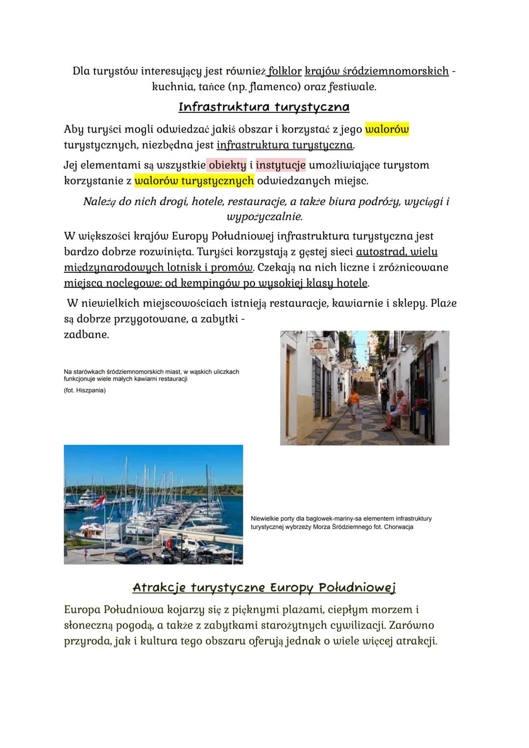 # Turystyka w Europie Południowes

Dla wielu ludzi wakacje na południu Europy to idealny pomysł na letni
wypoczynek. Ciepłe wody Morza Śródz