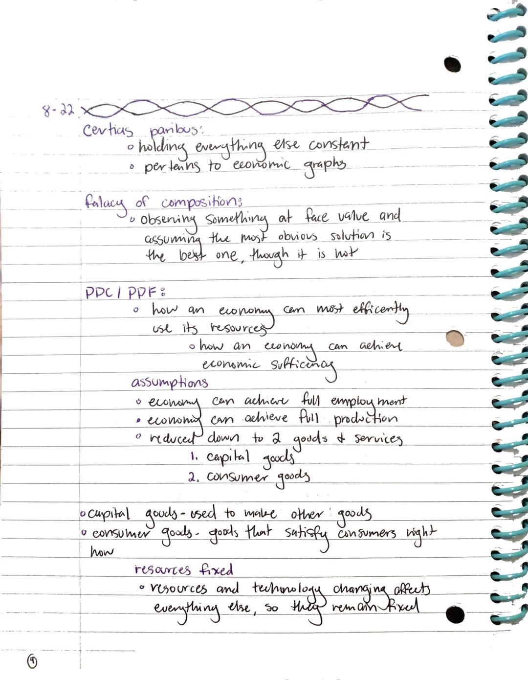 AP ECO
8-18. Basics of Economy
• money facillitates the exchange process
• money does not create the economy

What are we studying?
• Econom