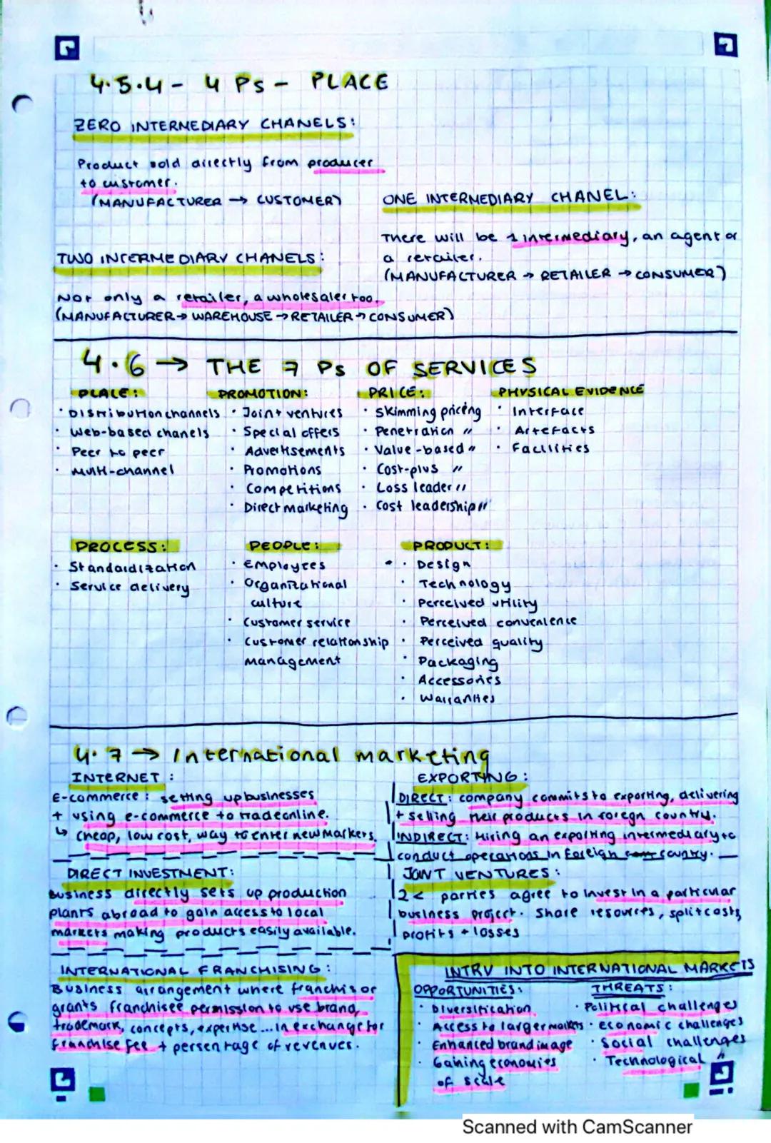 UNIT 4 // 4.1→ Role of Marketing

MARKE TING:
The management/process 아
getting the right PRODUCT t
the right CUSTOMER at the
light PRICE to 
