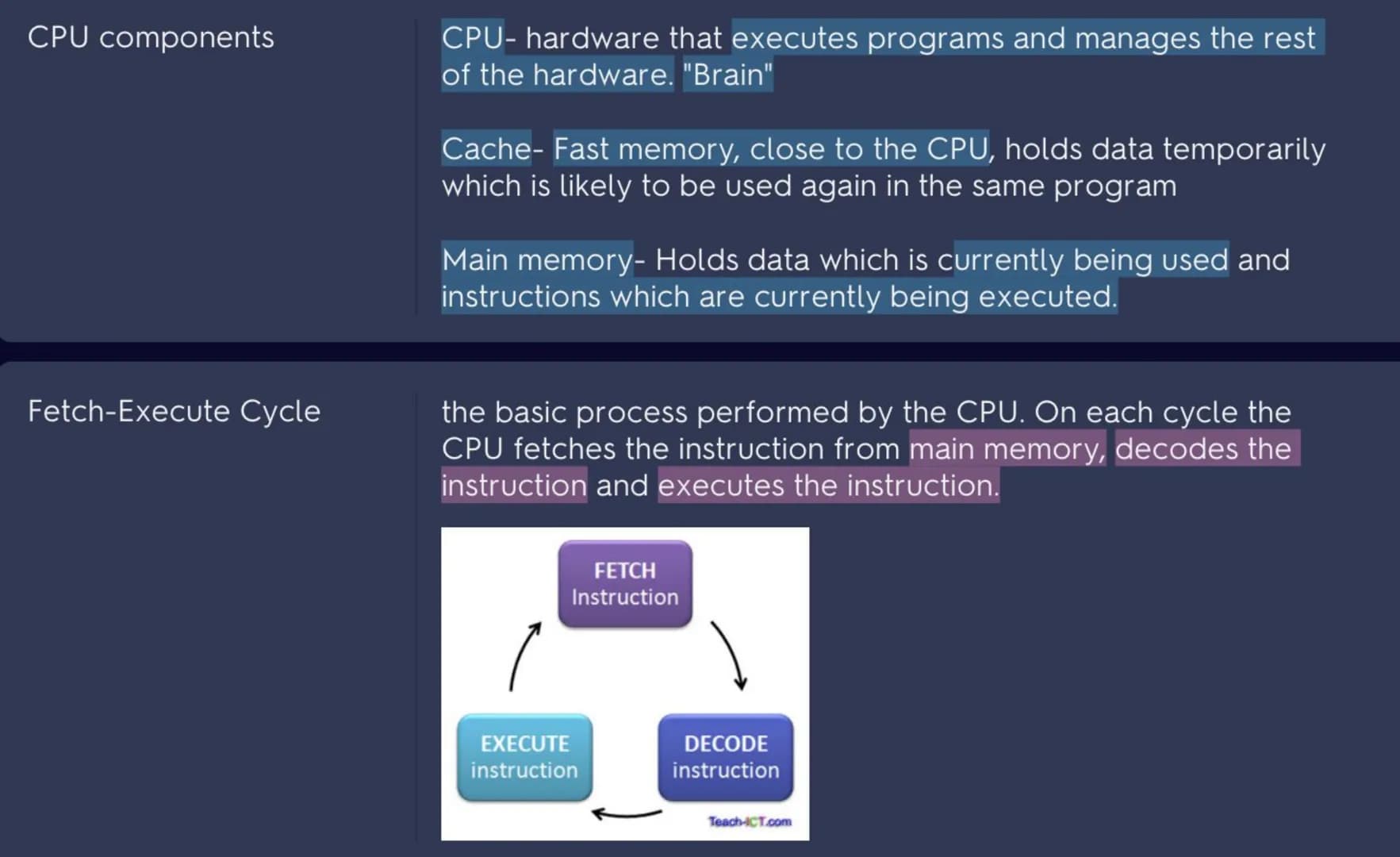 What is a Computer
system?
A collection of HARDWARE and SOFTWARE working together
to create a CODED SOLUTION.
It involves a set of inputs be
