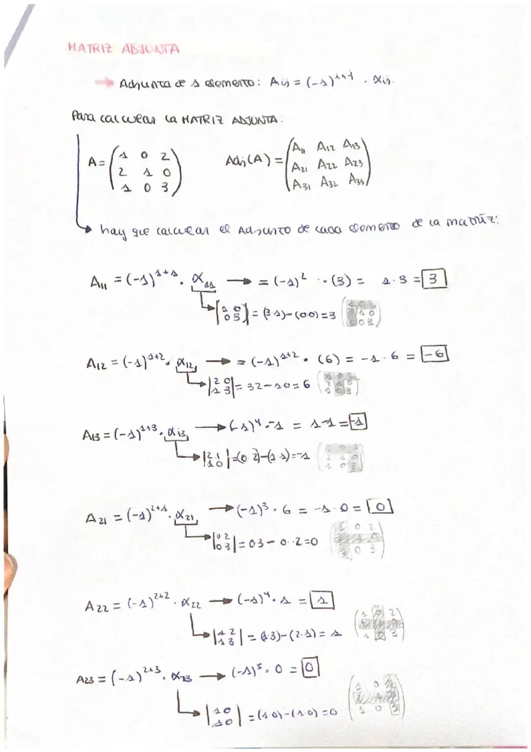 # DETERMINANTES

*   Soco en mamices madradas (2x2), (3x3).

$|A|=\begin{vmatrix} a_{11} & a_{12} \ a_{21} & a_{22} \end{vmatrix}$

$|A| = a
