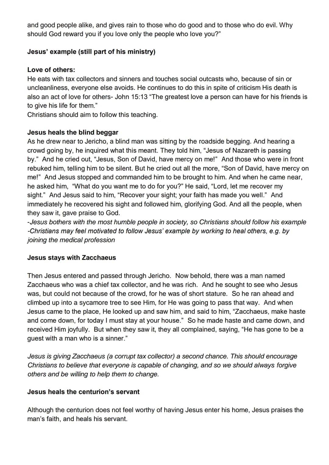Higher RMPS Revision Guide

Christianity
Mandatory Content
Beliefs:
- beliefs about God
- nature of human beings: free will; sin; stewards
-