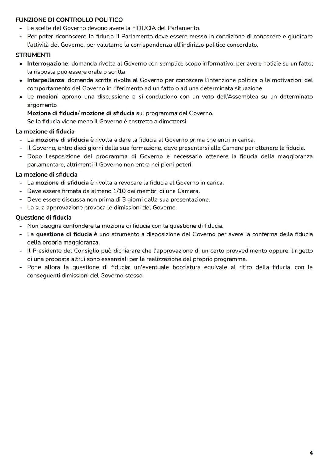 # PARLAMENTO

Il parlamento italiano è formato da due camere con stesse funzioni e stessi poteri (bicameralismo perfetto):

→ Camera dei dep