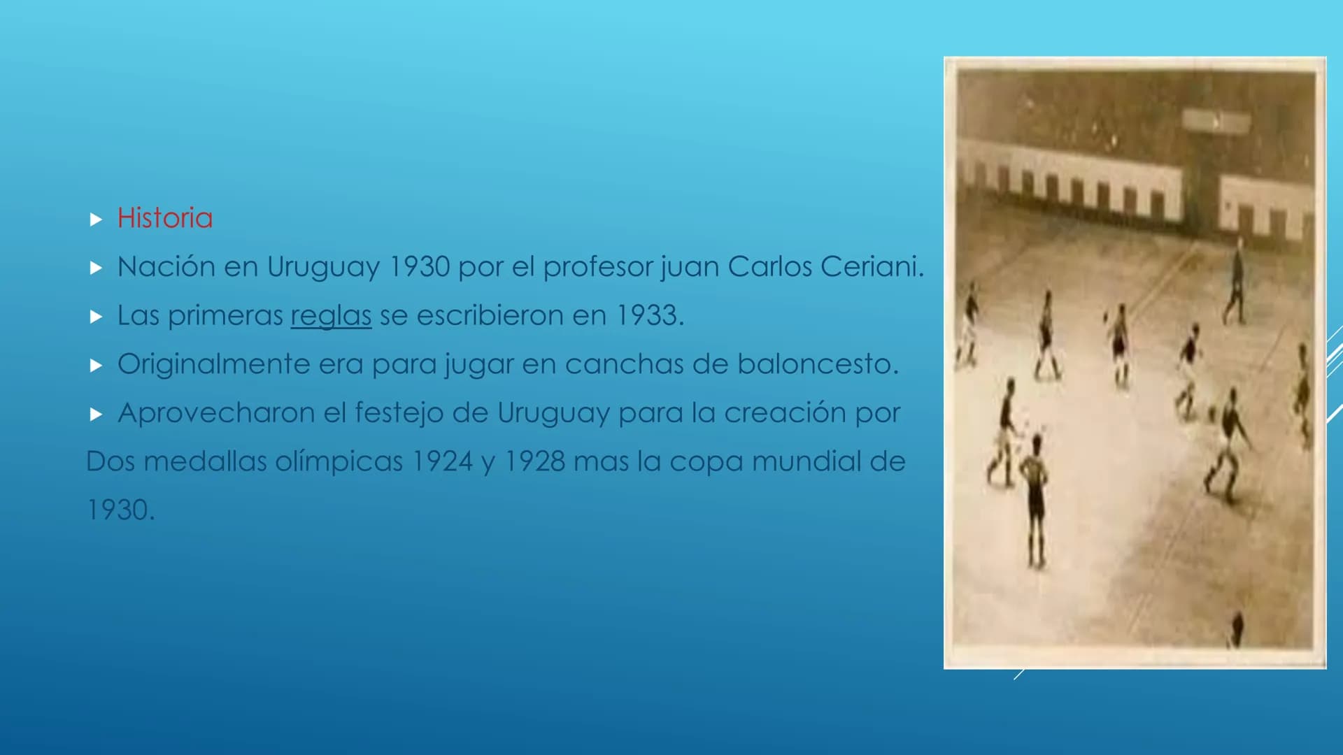 # FUTBOL SALA - Índice:
- Categoría
- Historia
- Microfútbol en Colombia
- Reglamentación
- Sustituciones
- Inicio y reanudación del juego
-