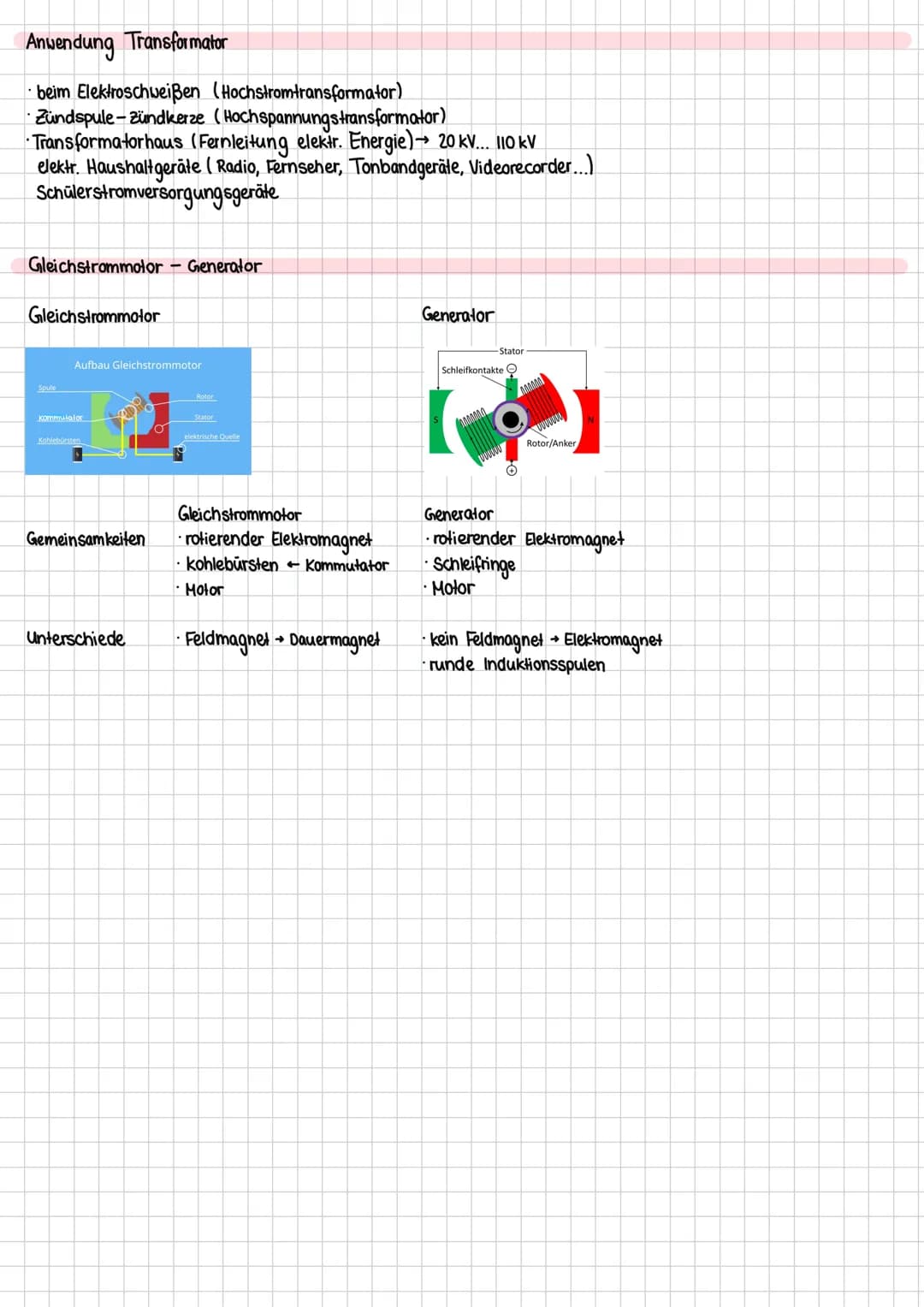 # LERNZETTEL

Die elektromagnetische Induktion

Eine Induktionsspannung trifft auf, wenn sich bei der Bewegung zwischen Magnet und Spule das