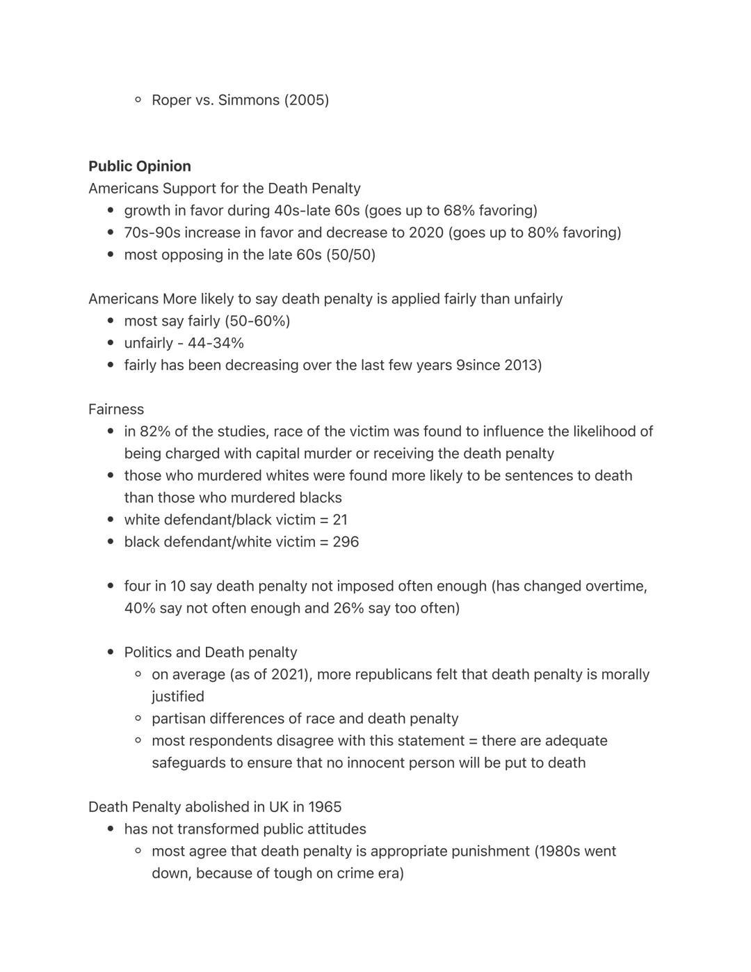 # Death Penalty Debate (part 2)

History of Key Supreme Court Decisions

Role of the Supreme Court

*   major arbiter of when and to whom th