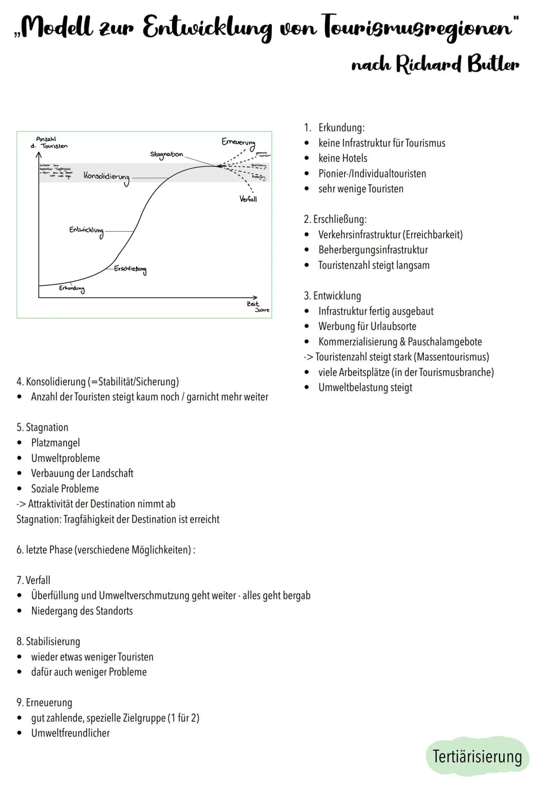 # Erdkunde

TOURISMUS -Definition-
Tourismus ist die Gesamtheit der Beziehungen und Erscheinungen, die sich aus der Ortveränderung und dem A