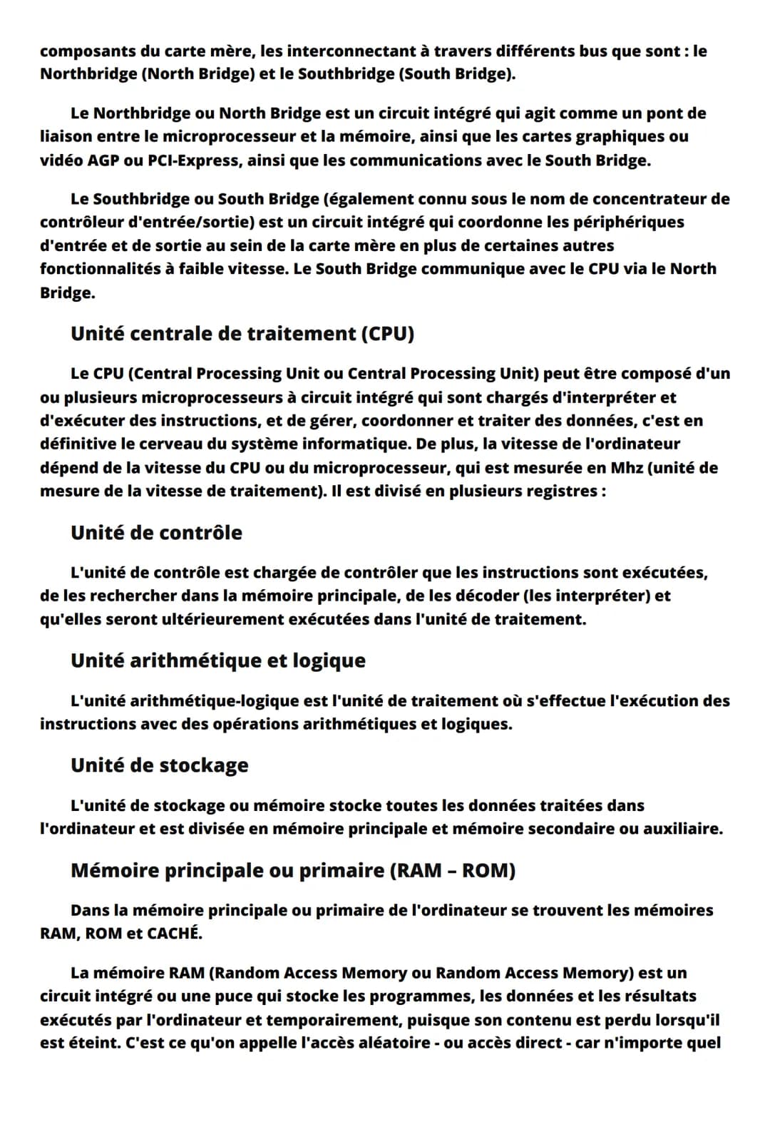 # Matériel

Le matériel est l'ensemble des composants et périphériques physiques et
tangibles qui composent un ordinateur, tels que le proce