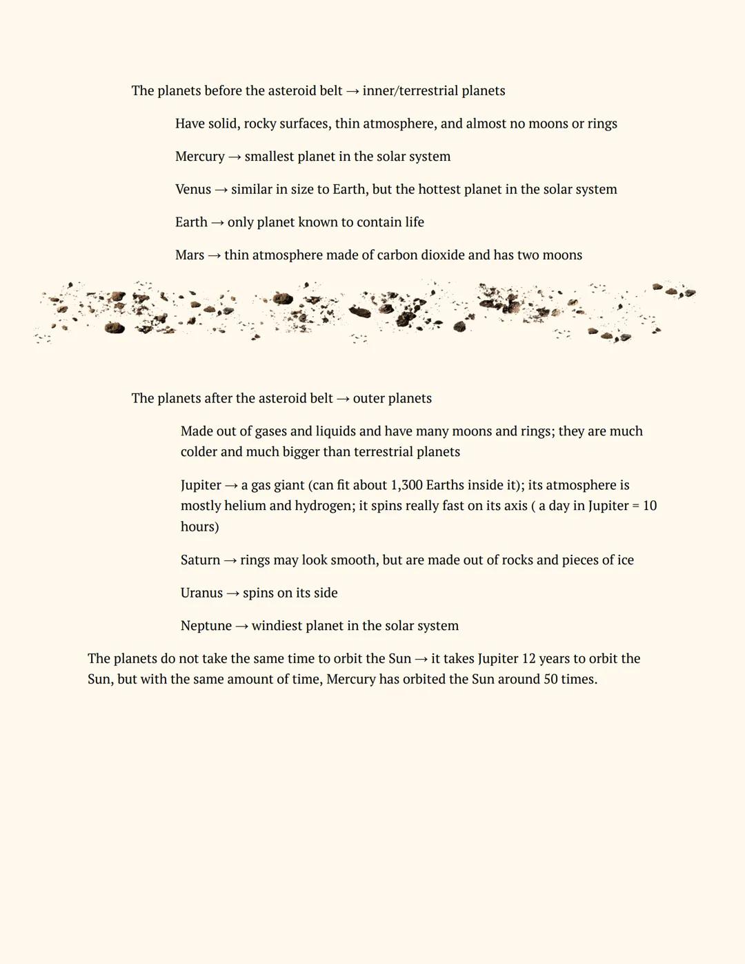 Knowunity

# Middle School

## The Solar System

Notes

Introduction

Although planets are round, the solar system is flat.

Around 4.6 bill