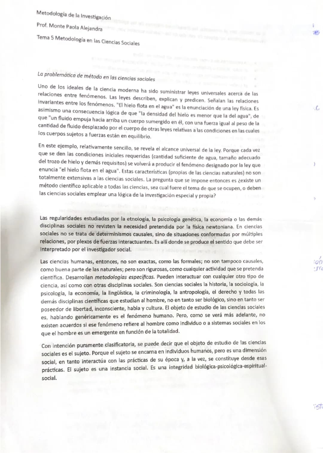 Metodología de la Investigación

Sexto año

Prof. Monte Paola Alejandra

LM.G.S.M.

Estudiar las cuestiones de la metodología de la Investig