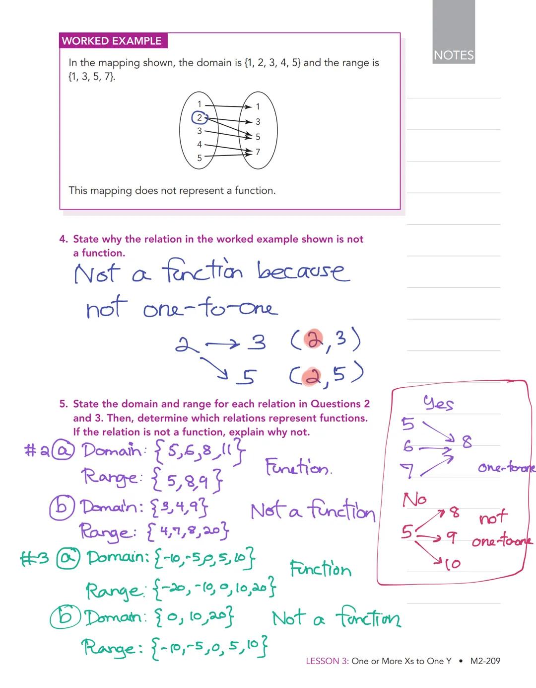 # One or More 3
Xs to One Y
Defining Functional Relationships

WARM UP
Evaluate each expression
given the set of values
{1, 6, 12, 25).

1. 