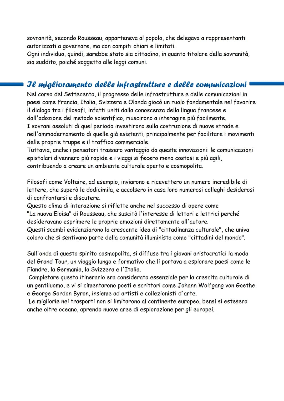 # I cardini dell'illuminismo

L'Illuminismo è un movimento culturale e filosofico che si
sviluppò principalmente in Francia nel corso del XV