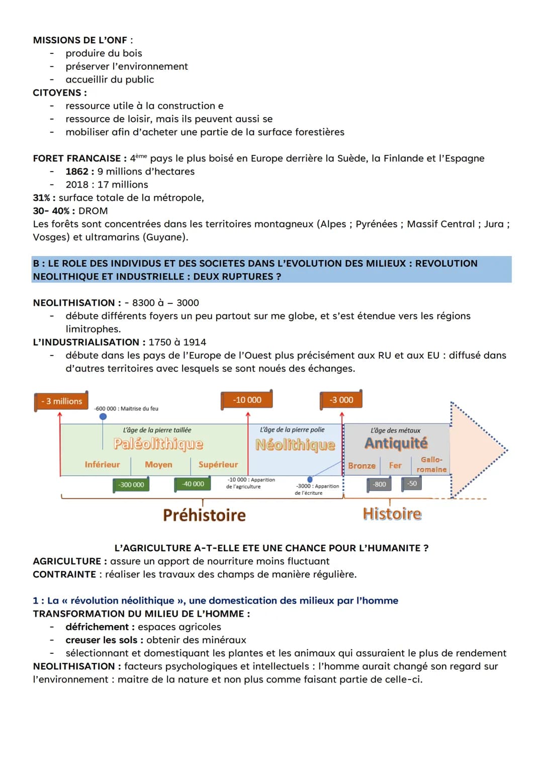 # CHAPITRE 1:
EXPLOITER, PRESERVER ET PROTEGER

INTRODUCTION:

FORET: Espace couvert d'arbres en formation relativement serrée, dominant un 