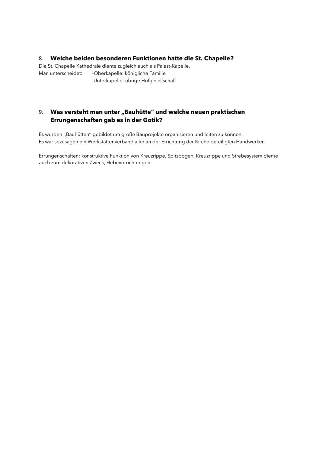 Basierend auf: Geschichte der Architektur. Von der Antike bis
heute. Jan Gympel, Bonn 2005, S. 30-36

1. Woher stammt die Stilbezeichnung „G