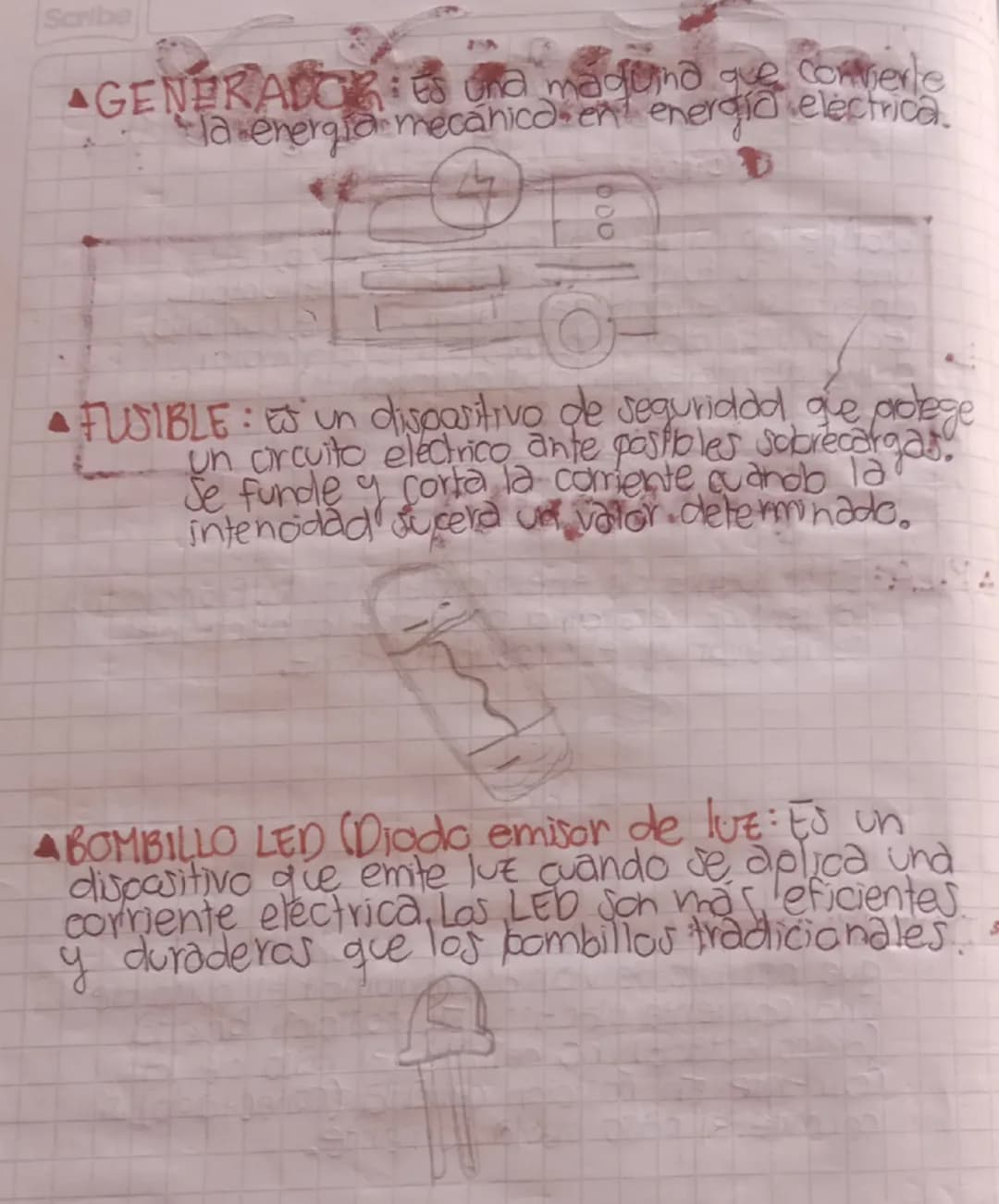 28 05 24
# actividad
circuito elechico...
Scribe
Vor
Escribe las cartes del circuito electrico, cada
una con su función (pila, bateria, inte