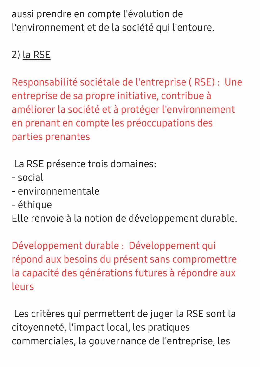 # Chapitre : la finalité de l'entreprise et la
performance

1) Finalité > But ≫ objectif

La finalité de l'entreprise: c'est la raison d'êtr