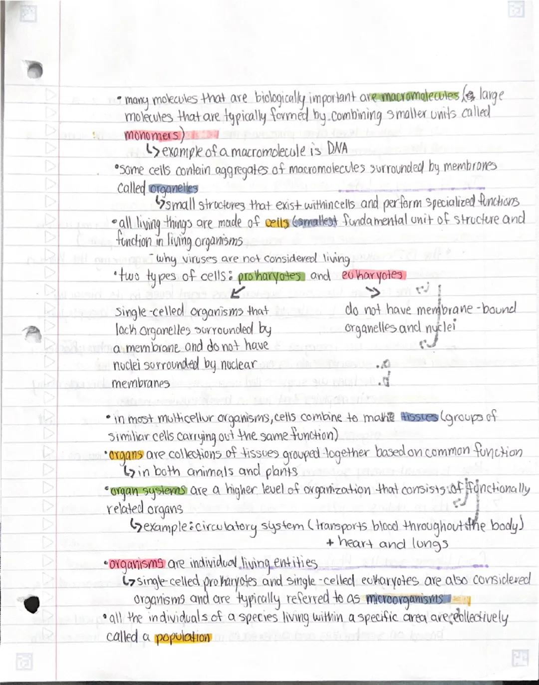 Chapter One: Introduction to Biology.

Lesson One - Themes and Concepts of Biology
-biology is the science that studies life
properties of l