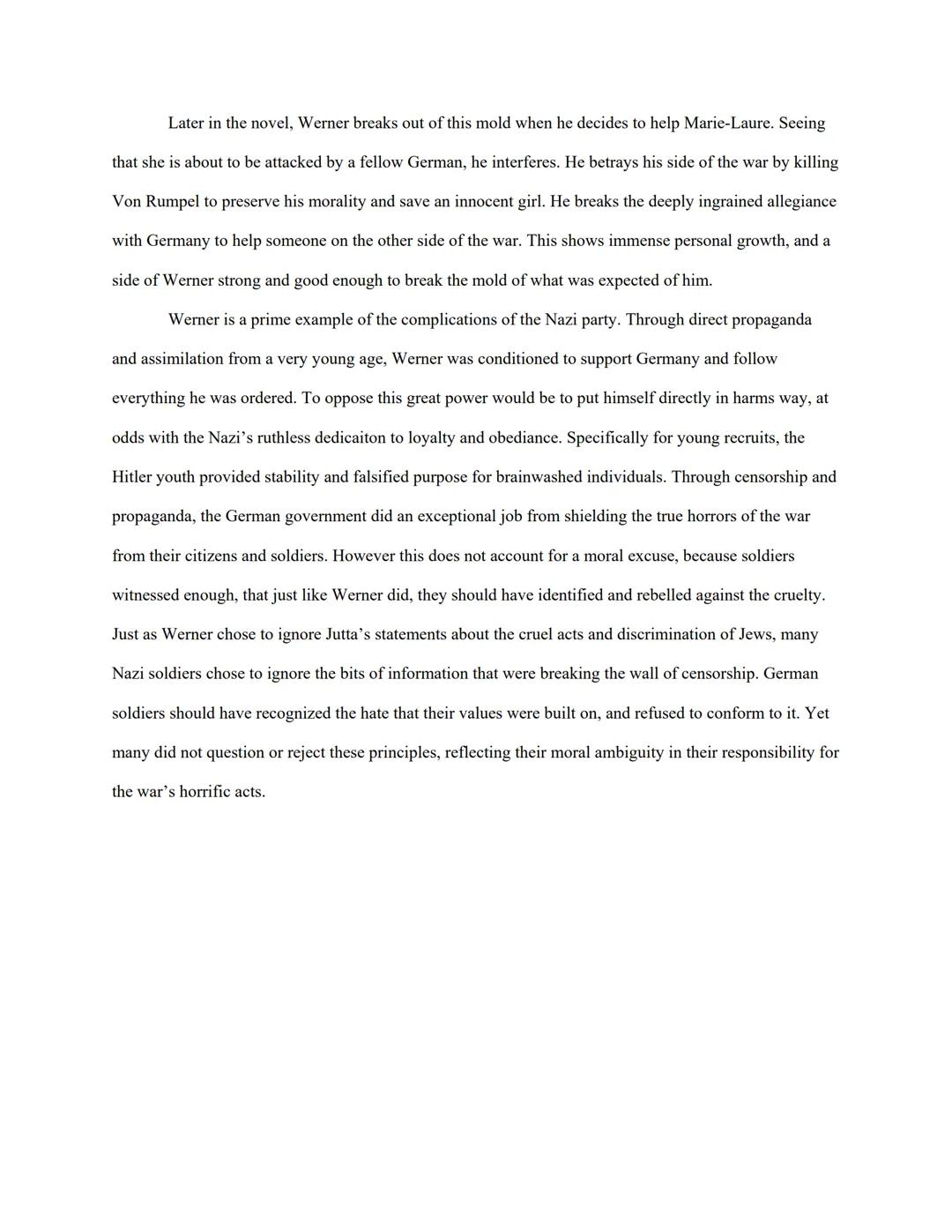 2002: Morally ambiguous characters characters whose behavior discourages readers from identifying them as
purely evil or purely good are at 