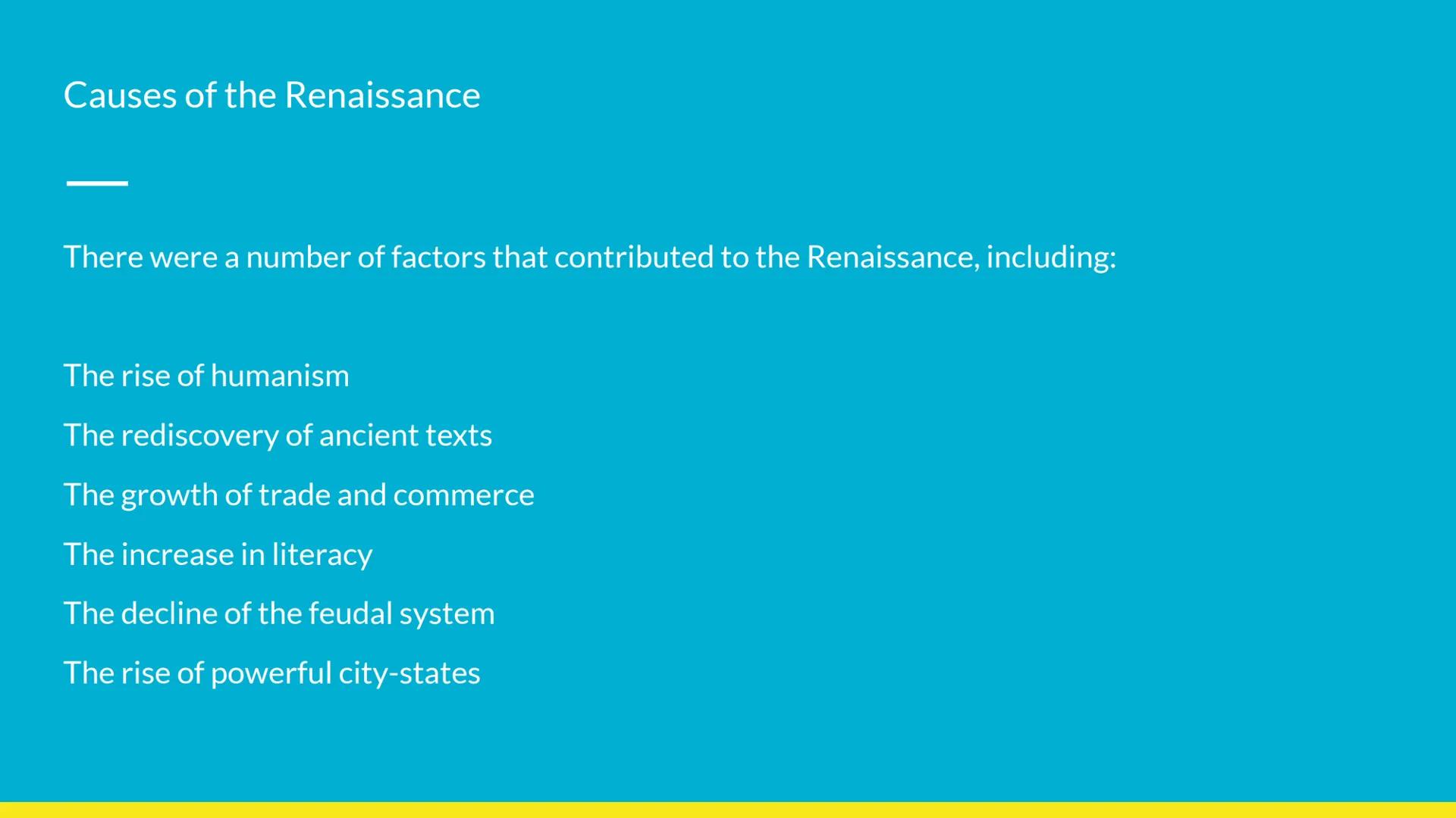# Renaissance

---

Introduction # Introduction to renaissance

The Renaissance was a period of European history from the 14th to the 17th c