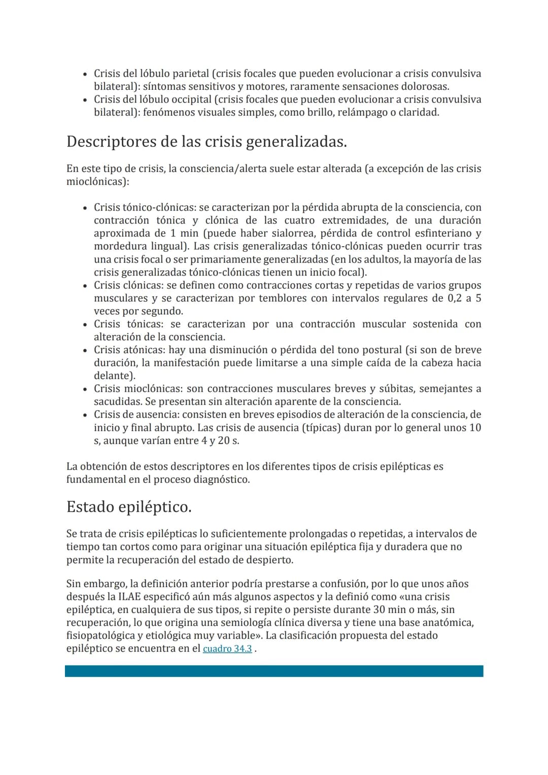 # Epilepsia- Definiciones- Generalidades

# Neurología elemental

Bravo, Guillermo Punzo; Crespo, Violeta Medina; Martínez, Elvira Castro; R