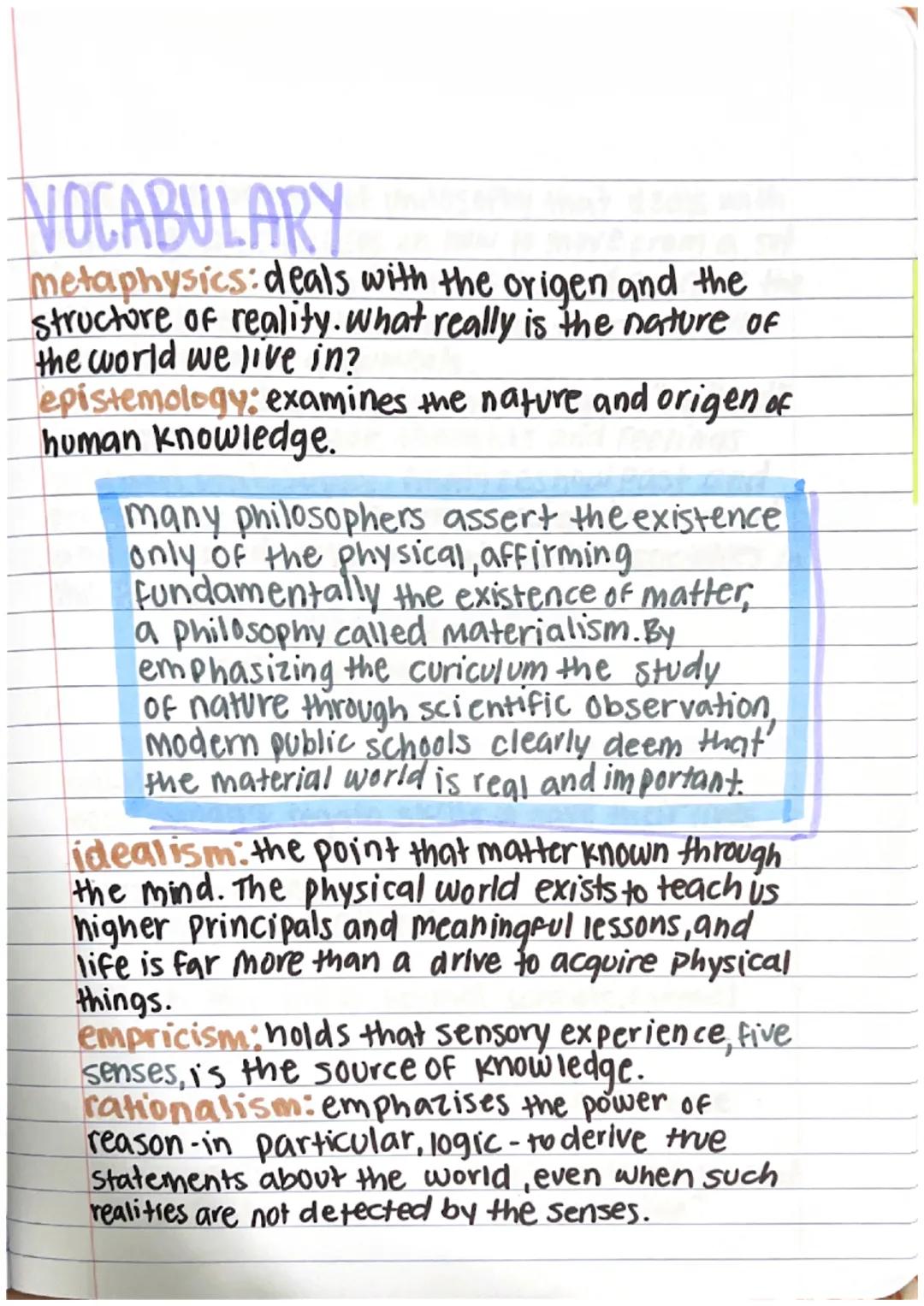 # CH6: Philosophy
of Education

What is a philosophy of education and
why should it be important to you?
a branch of applied or pratical phi