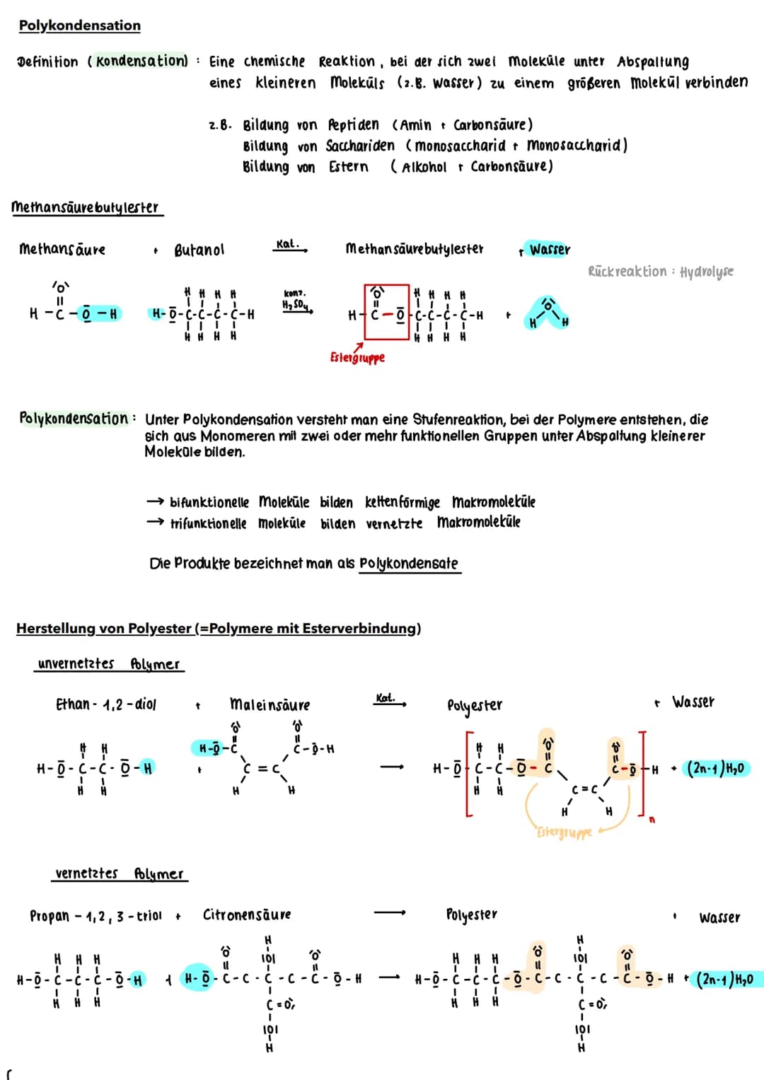 Kunststoffe

Der Polymerisationsgrad gibt die Anzahl der in einem Makromolekül gebundene Monomere

| Eigenschaften | Thermoplaste | Duroplas