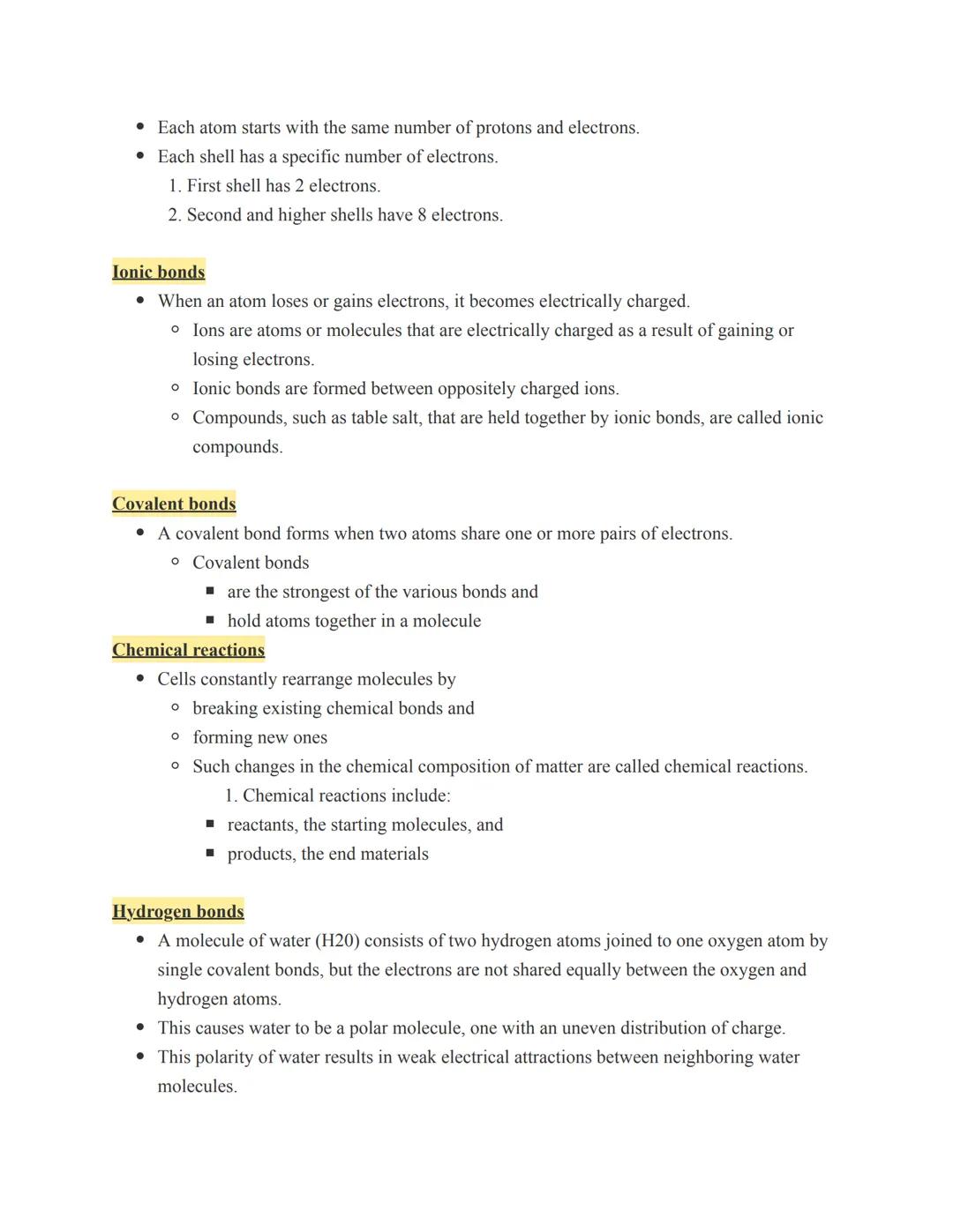 # 2: Chemistry

Matter: Elements and Compounds

*   Matter is anything that occupies space and mass.
*   Matter is found on Earth in three p