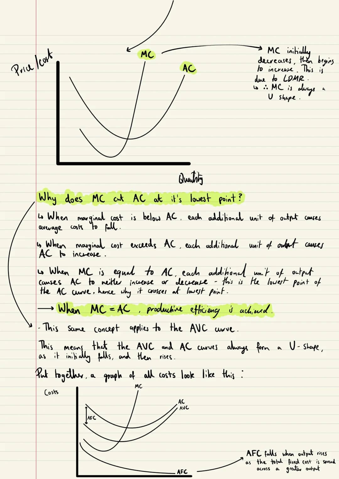 # Cost Curves, H/W Fixed & Variable costs

Fixed
Costs

Costs

Costs

TFC

Total fixed cost
Constant, regardless
of quantity of output

outp