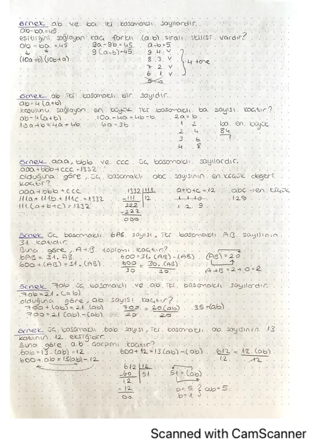 # Basomak. Çözümleme.
ab iki. basomala, sayı. ise.;
ab. 10..a.tb.

birler
onlar

abc. uç basomaklı sayı ise,
abc.100.a+10..bt.c.

birler
onl