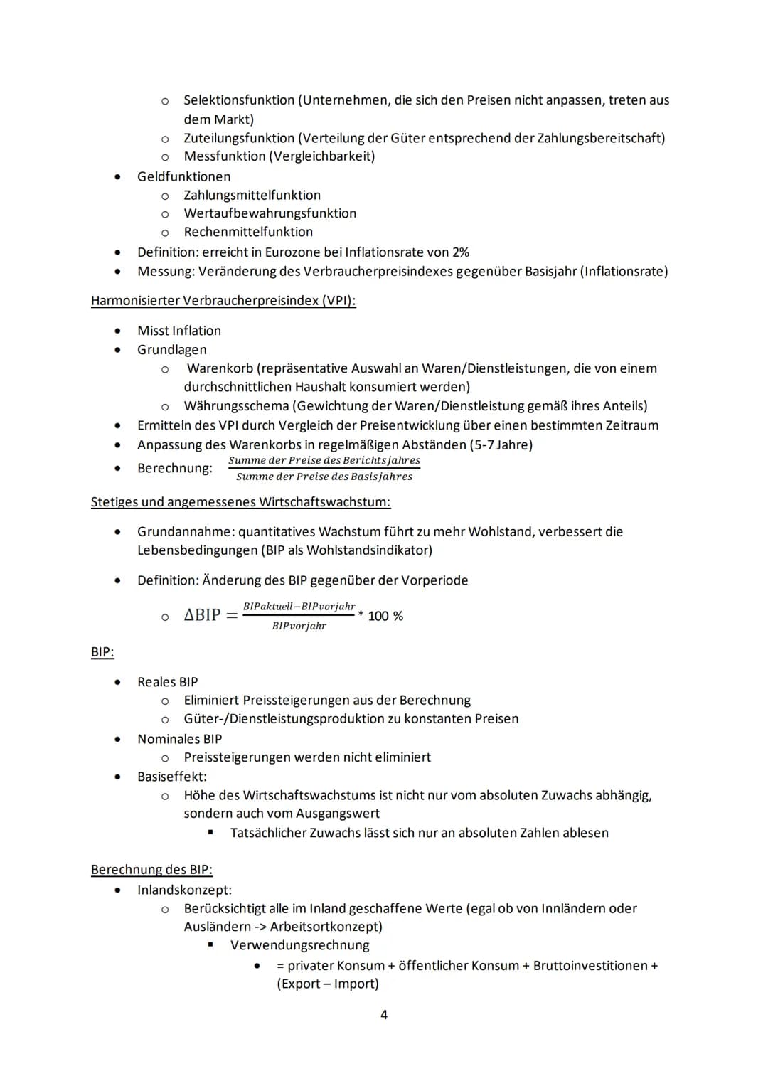 # Wirtschaftspolitik:
Definition: Gesamtheit der Maßnahmen mit denen der Staat regelnd und gestaltend durch
legitimierte Instanzen in besteh