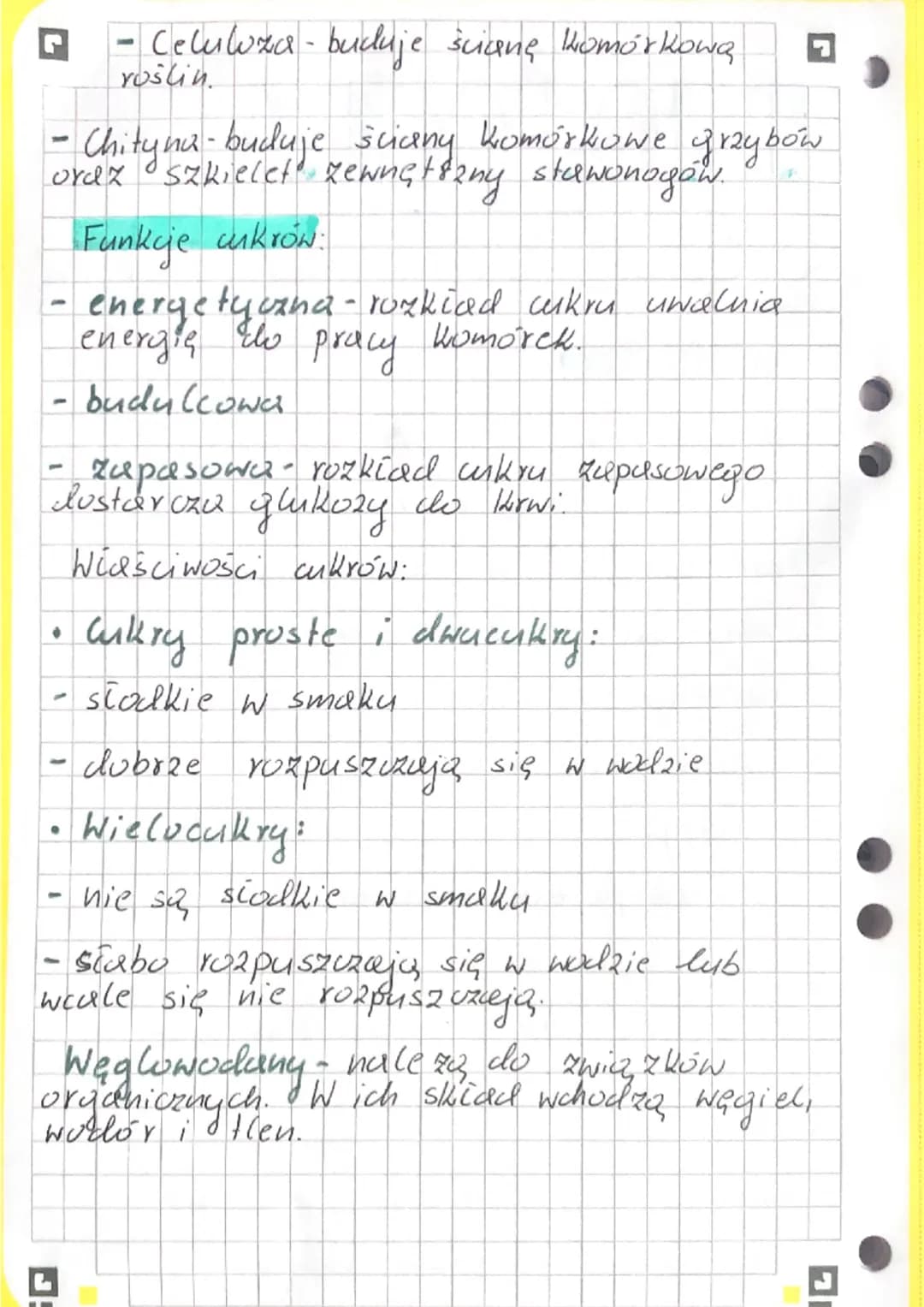 # BIOLOGIA

Węglowodany budowa i znaczenie

Podział cukrów!

cukry proste

- Glukoza - podstawowe śródio
- Fruktoza-dodatkowe śródio energii
